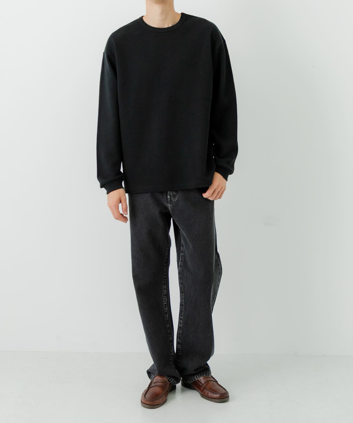 URBAN RESEARCH「『UR TECH』度詰めワッフルロングスリーブ」|Tシャツ・カットソー|