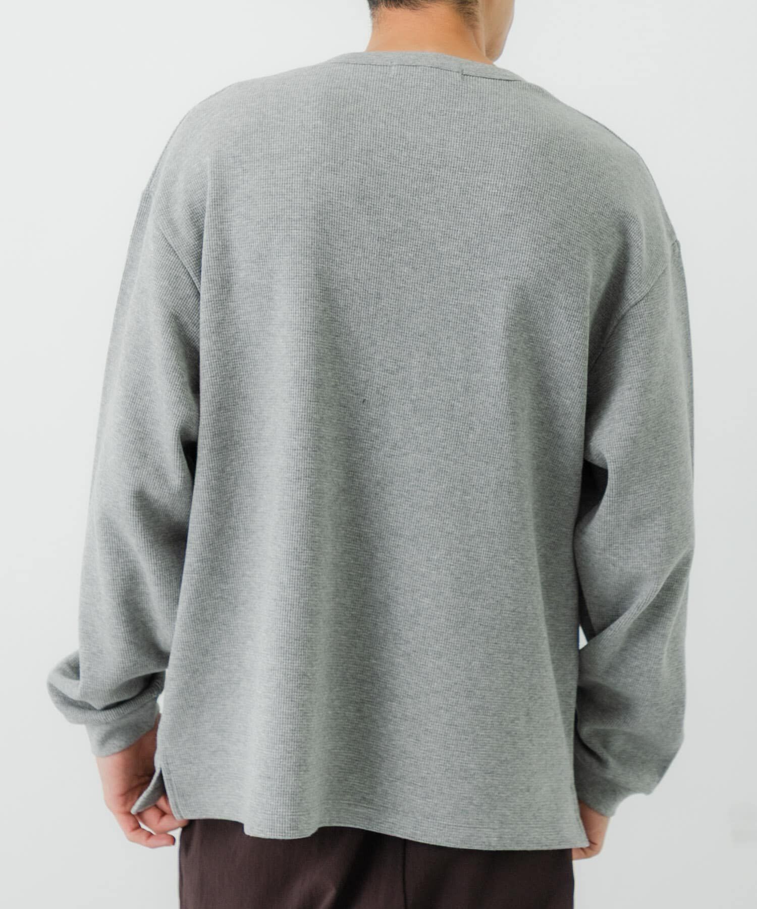 URBAN RESEARCH「『UR TECH』度詰めワッフルロングスリーブ」|Tシャツ・カットソー|