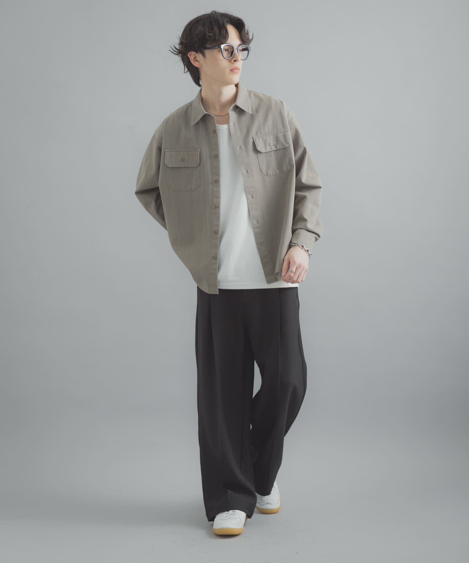 SENSE OF PLACE by URBAN RESEARCH「『撥水/防花粉』SKINProofタックワイドパンツ」|その他|