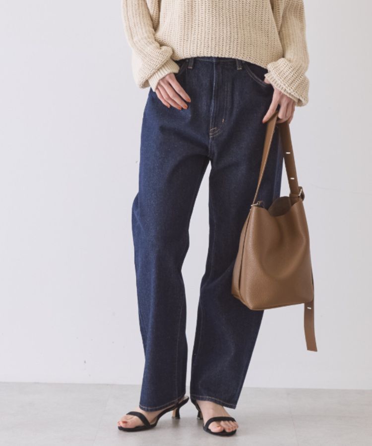 AMERICAN HOLIC「ルーズストレートデニムパンツ」|デニム|One Wash