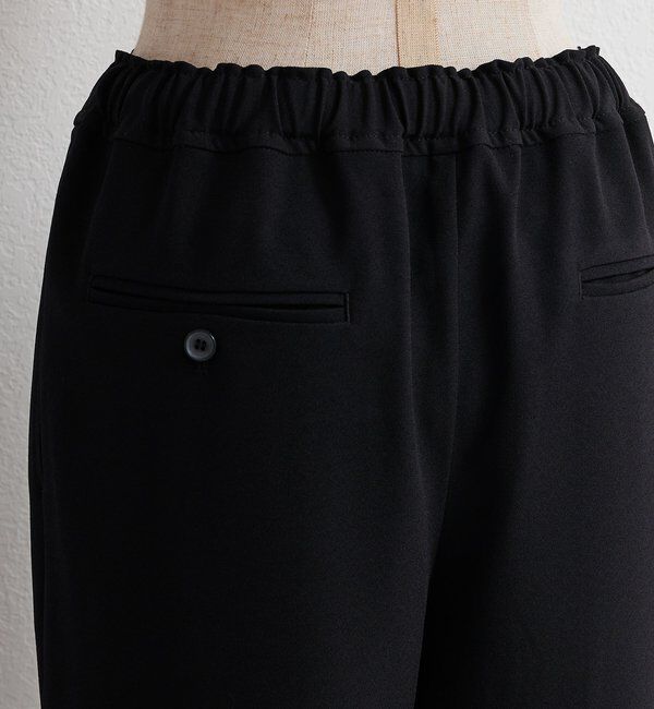  「【Du noir】ストレッチジョーゼットインスリットパンツ」|その他|