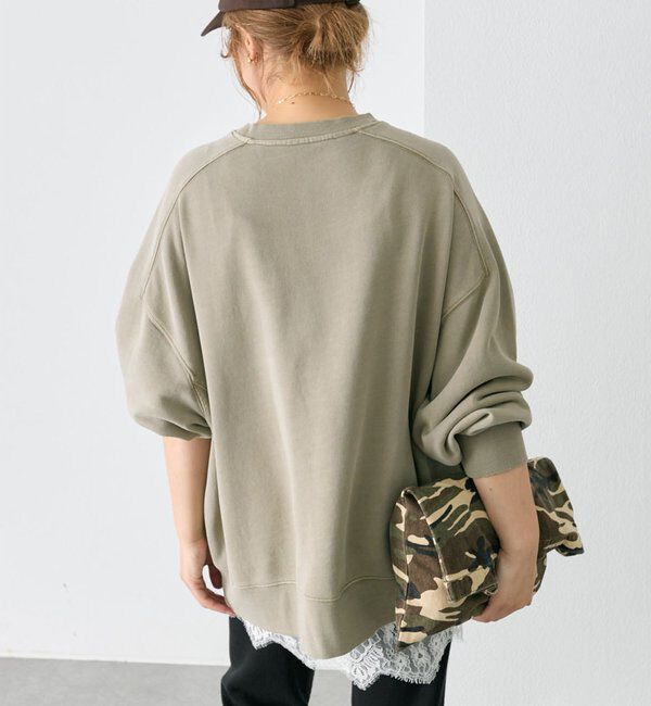  「【WEB限定】裏毛チュニックスウェット」|スウェット・ジャージ|