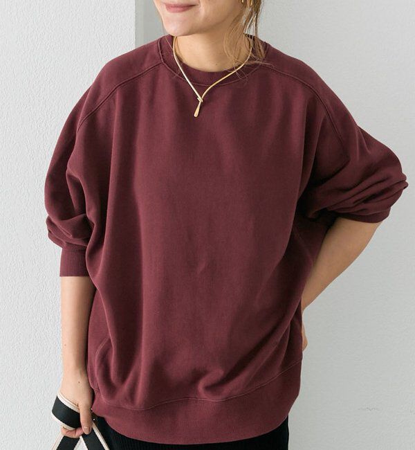  「【WEB限定】裏毛チュニックスウェット」|スウェット・ジャージ|