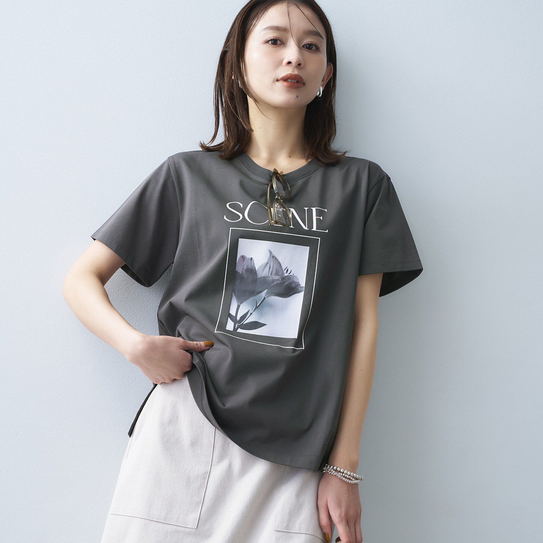 UNTITLED「【ロゴ/プリント】グラフィックTシャツ」|Tシャツ・カットソー|