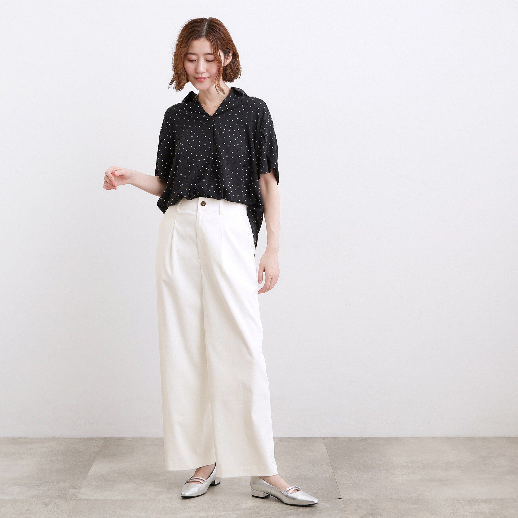 grove「【透けにくい・多機能】ワイドパンツ」|その他|