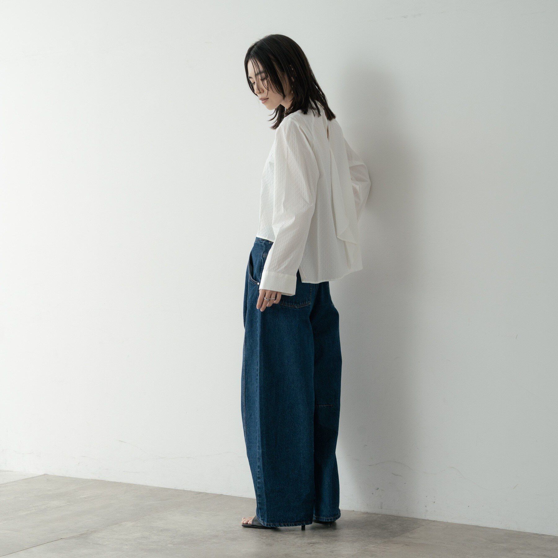 GALLEST「バレルデニムパンツ」|デニム|