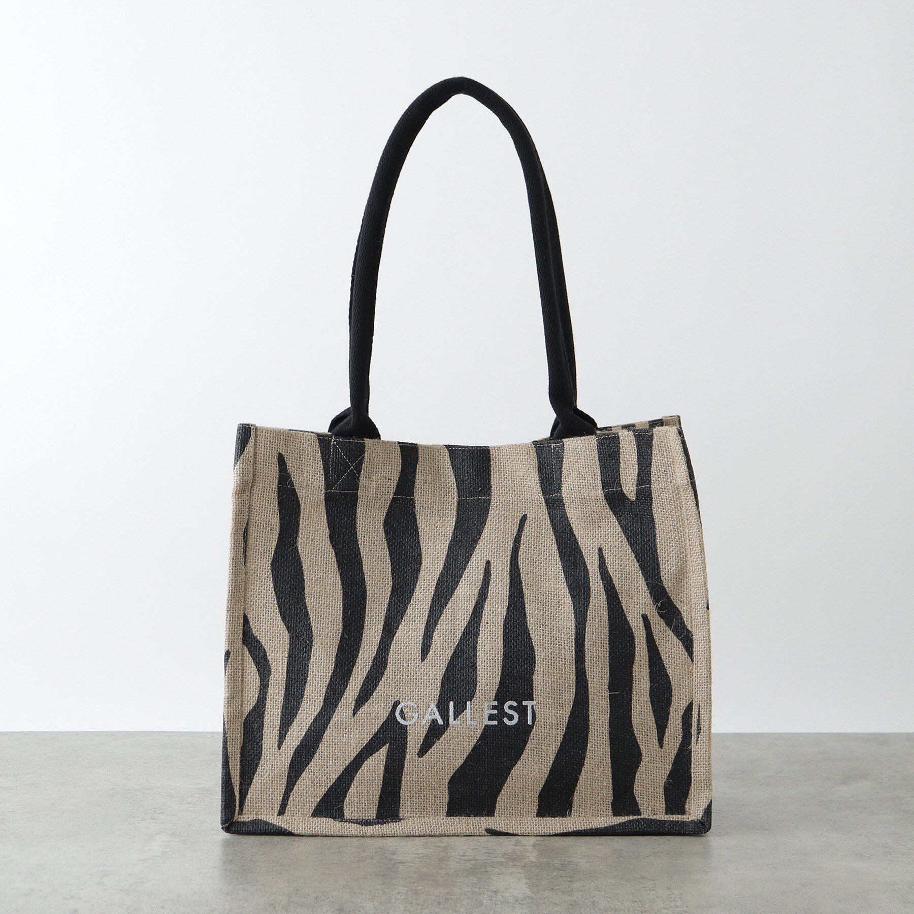 GALLEST「【A4サイズ収納・マチたっぷり】ジュートトートバッグ／エコバッグ」|トートバッグ|
