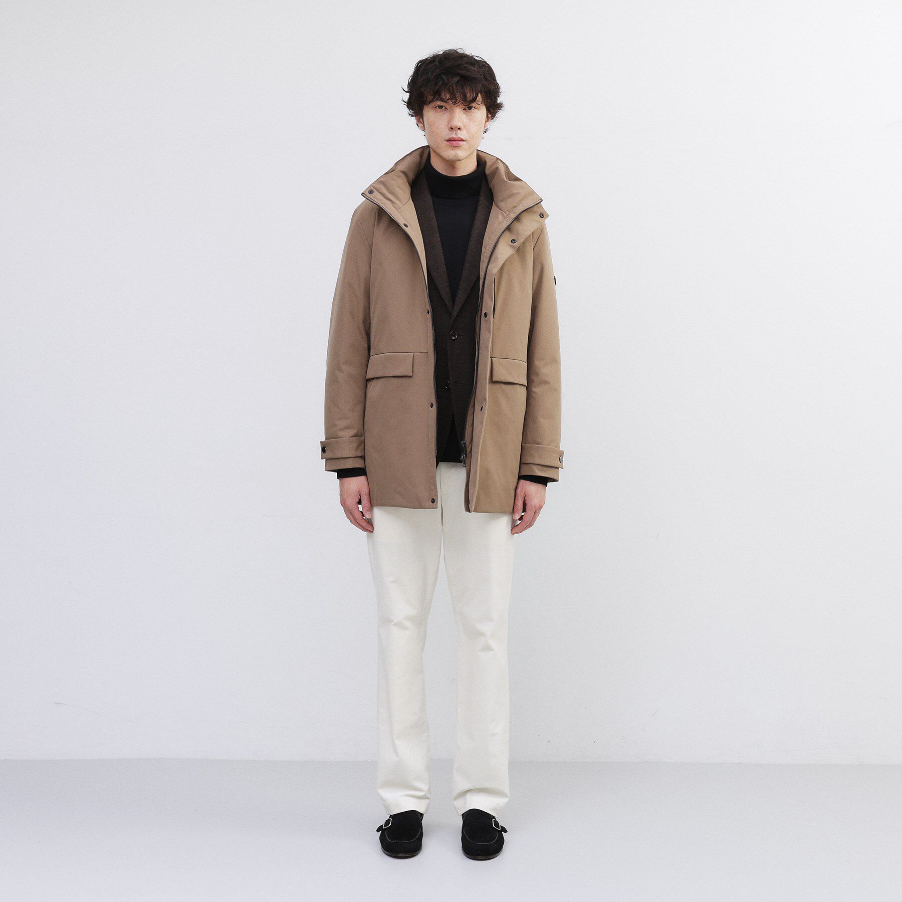TAKEO KIKUCHI「【None Of Stress】ストレッチ ダウンブルゾン」|ダウン|