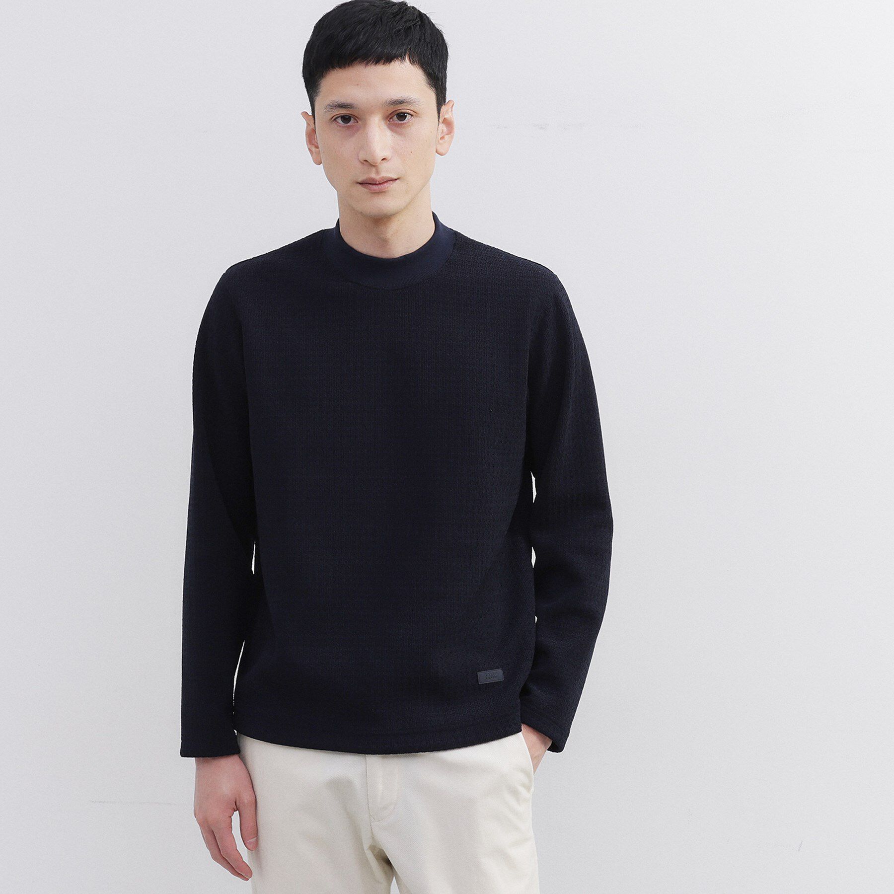 TAKEO KIKUCHI「モールクオーターモックネック」|Tシャツ・カットソー|