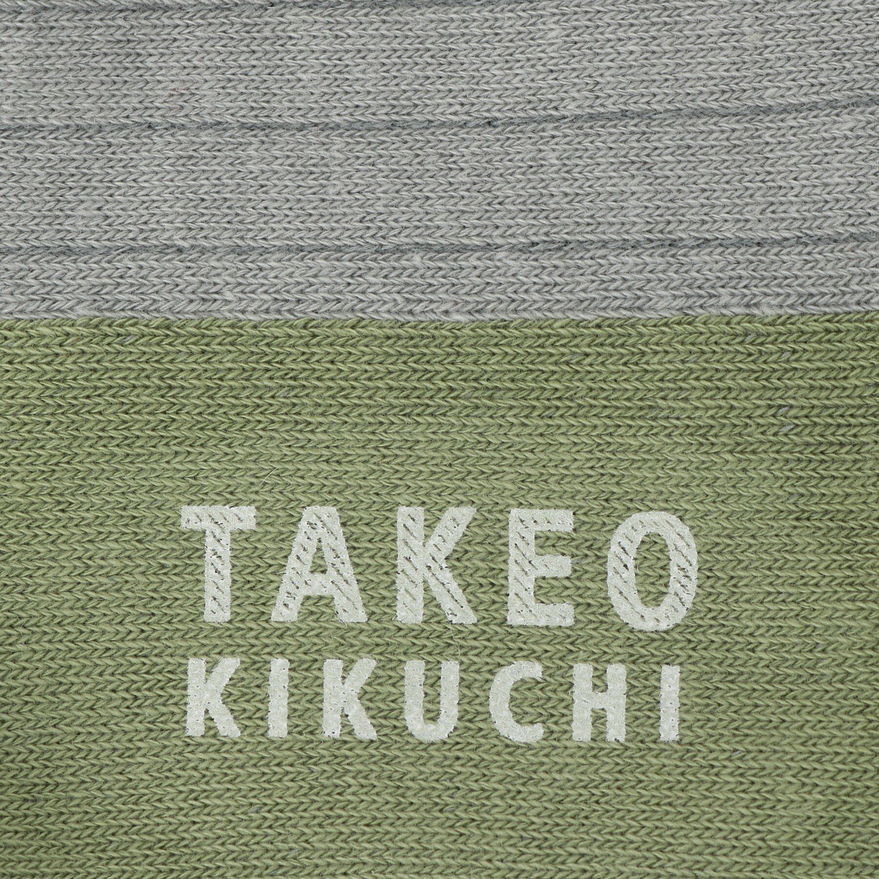 TAKEO KIKUCHI「カラーブロック クルーソックス」|ソックス|