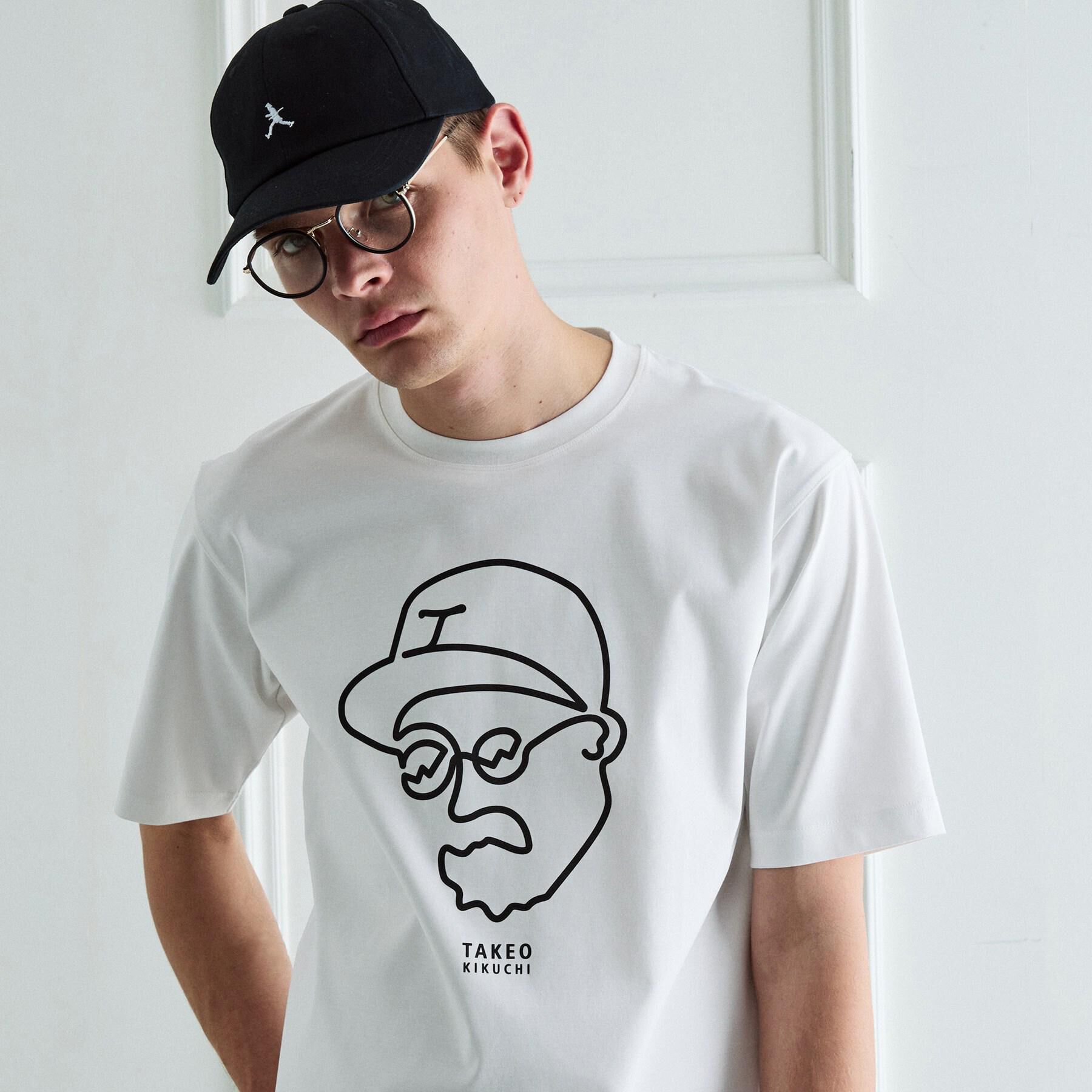 TAKEO KIKUCHI「【BOWLER HAT LABEL】アイスクリアコットン ワンストローク 半袖Tシャツ」|Tシャツ・カットソー|