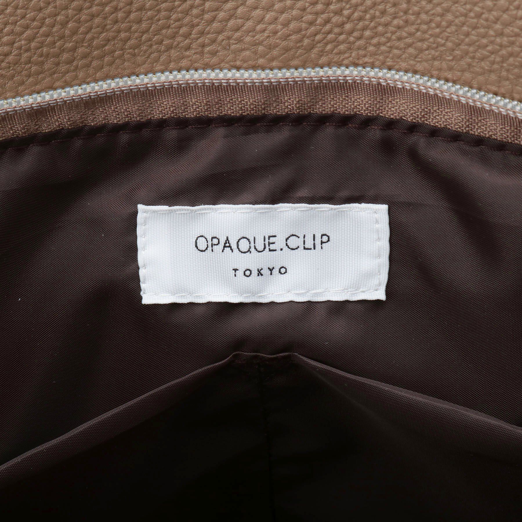 OPAQUE.CLIP「【軽量／A4対応／通勤対応】合皮トートバッグ《肩掛け可》」|トートバッグ|