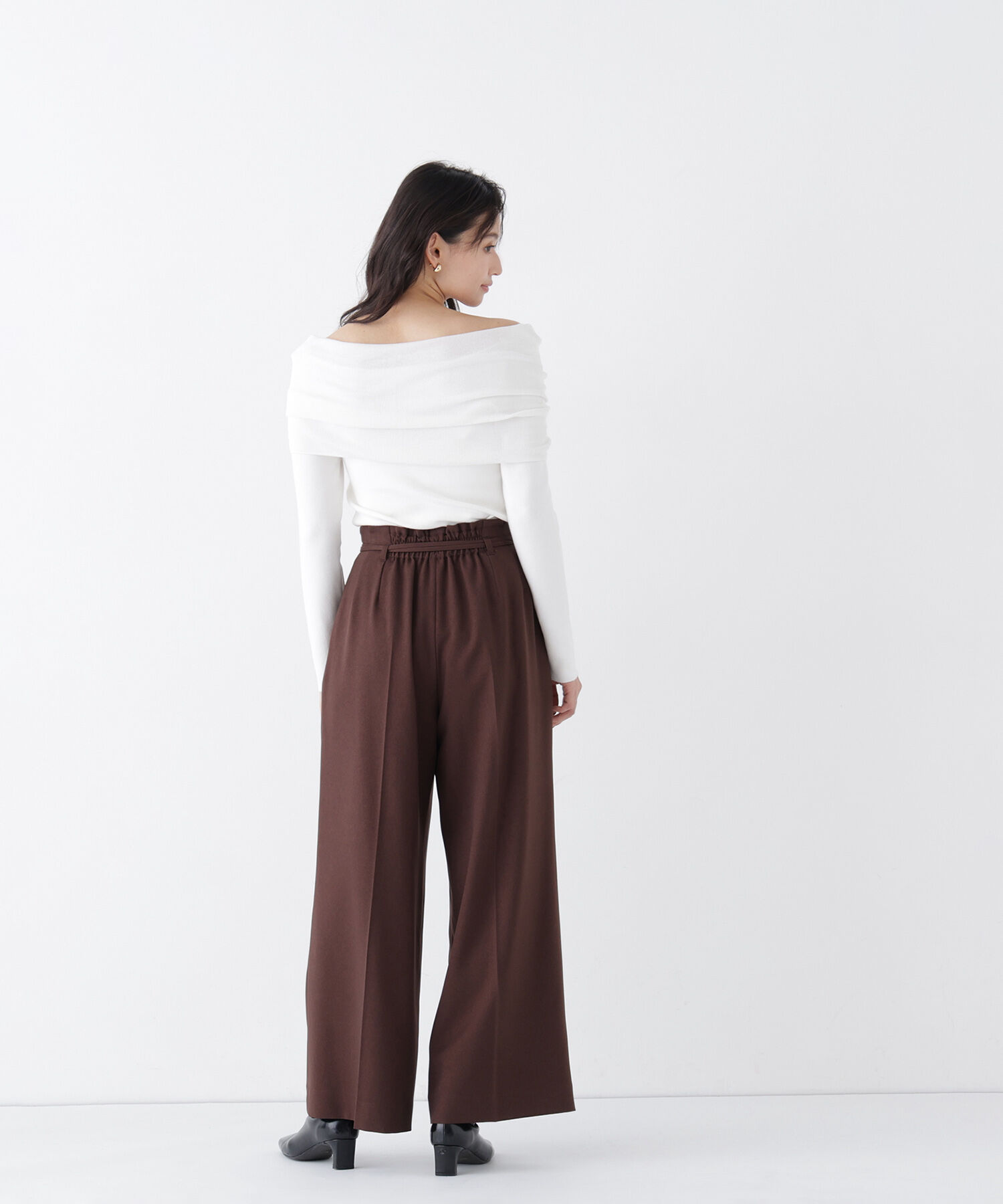  「＜CLASSY.11月号掲載＞ダブルベルトワイドパンツ」|その他|