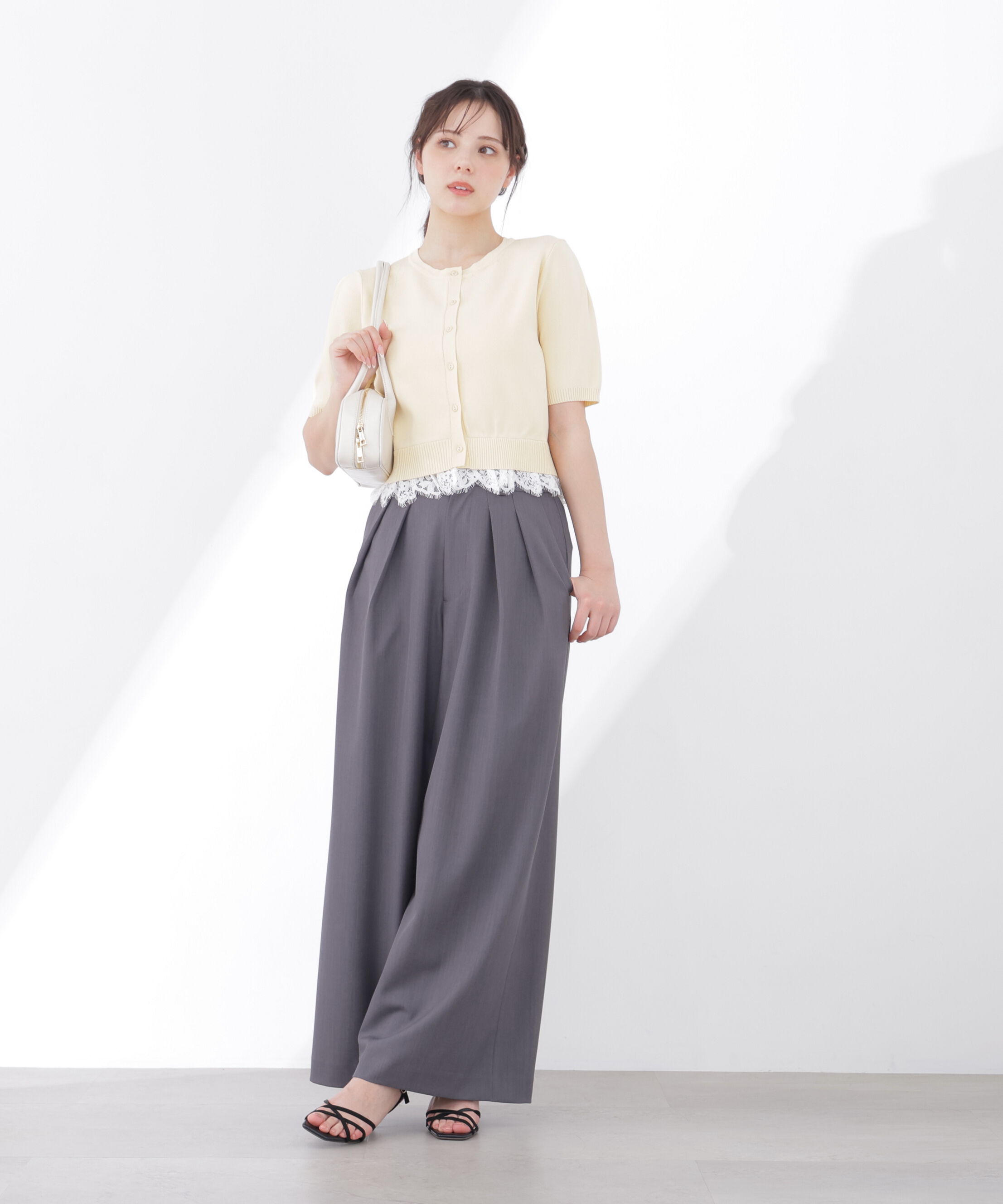 PROPORTION BODY DRESSING「〈a/mie〉エアリーワイドパンツ26SS」|その他|