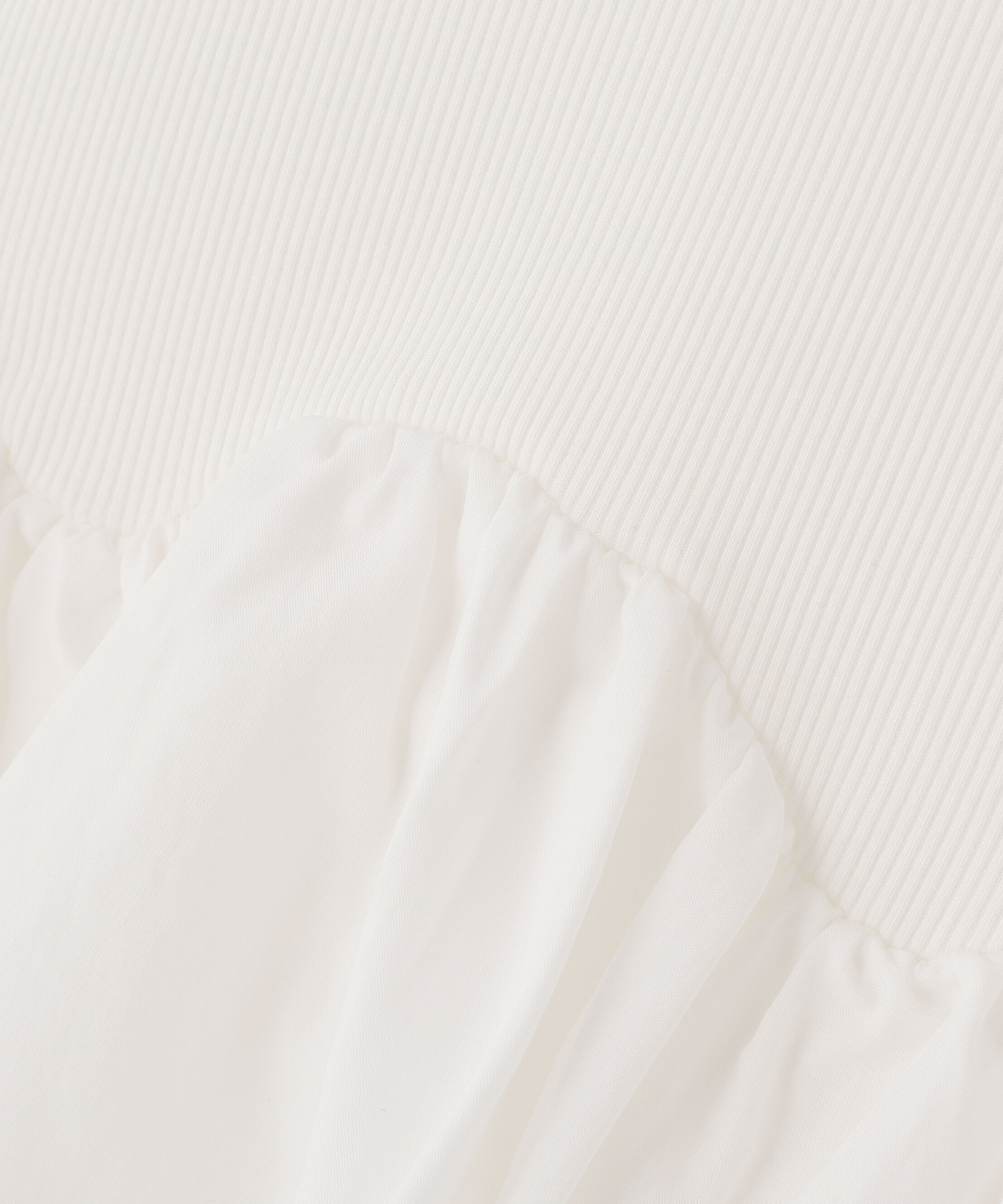 PROPORTION BODY DRESSING「〈a/mie〉ホイップフリルTシャツ 26AW」|Tシャツ・カットソー|