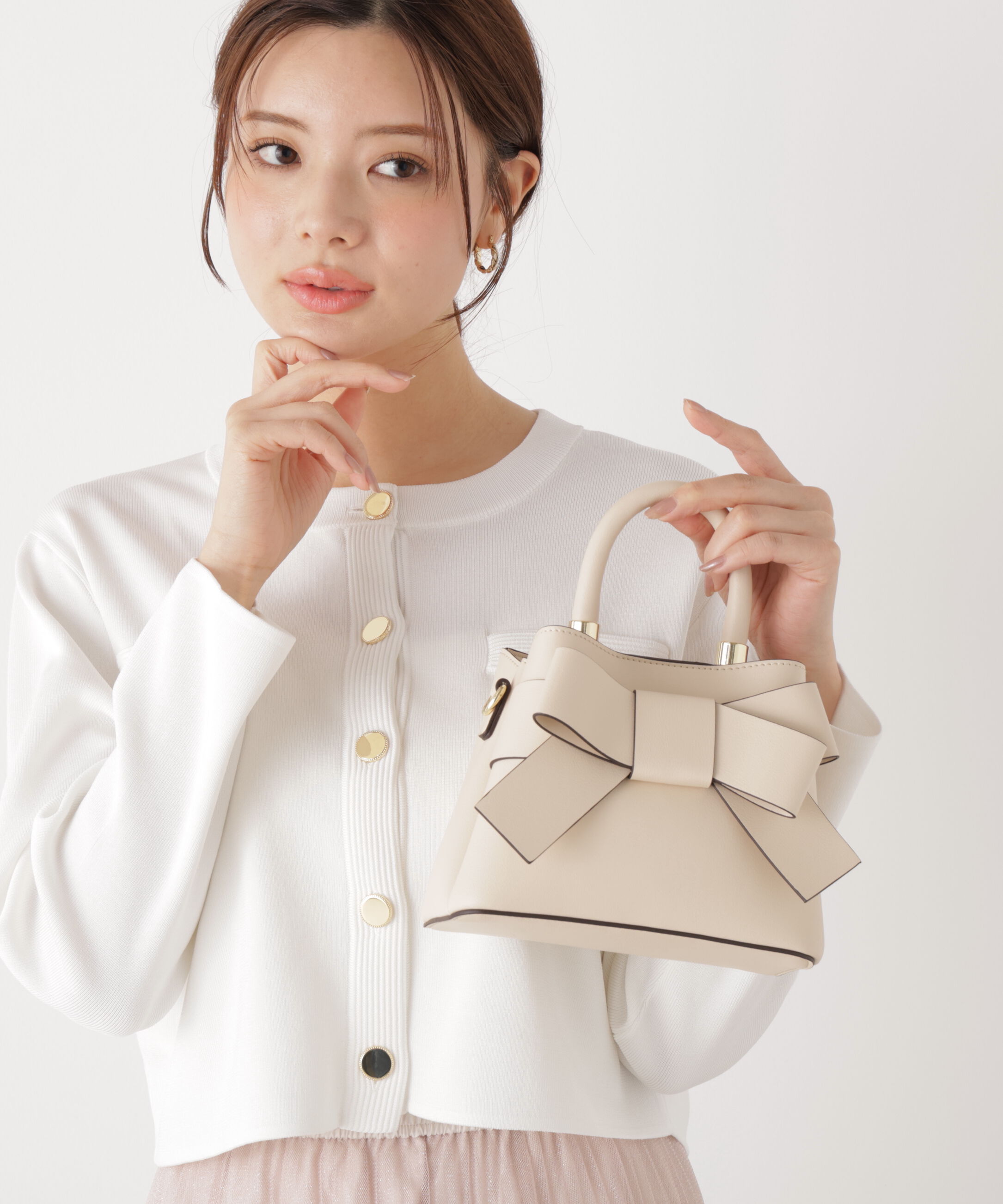 PROPORTION BODY DRESSING「フロントリボンバックミニ 26AW」|その他|