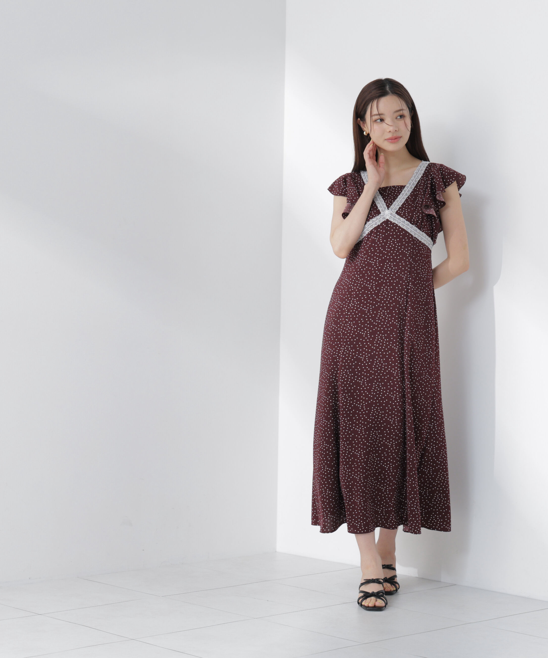 PROPORTION BODY DRESSING「レーストリムレディーワンピース 26AW」|ワンピース|