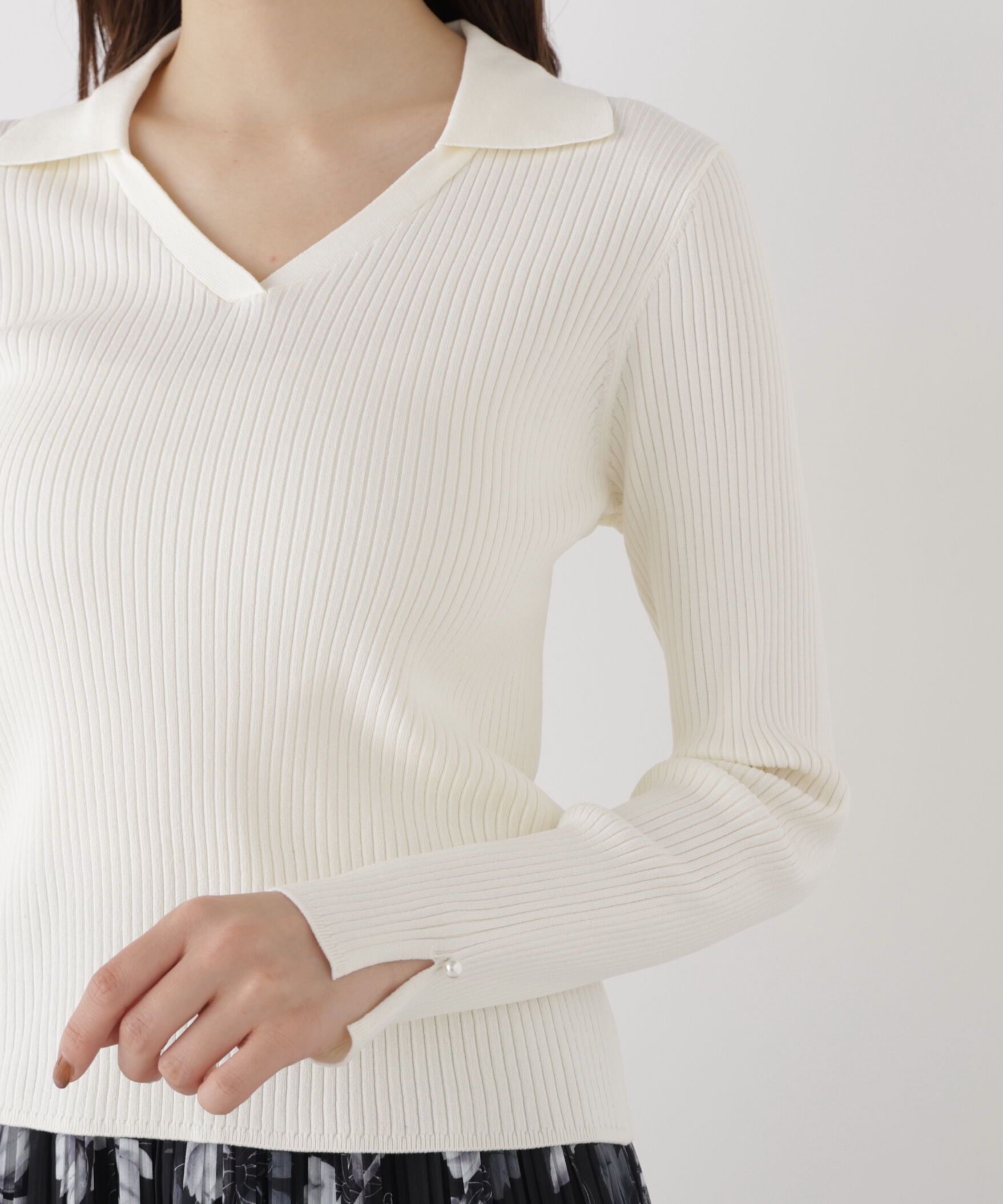 PROPORTION BODY DRESSING「レディースキッパーリブニット 26AW」|ニット・セーター|
