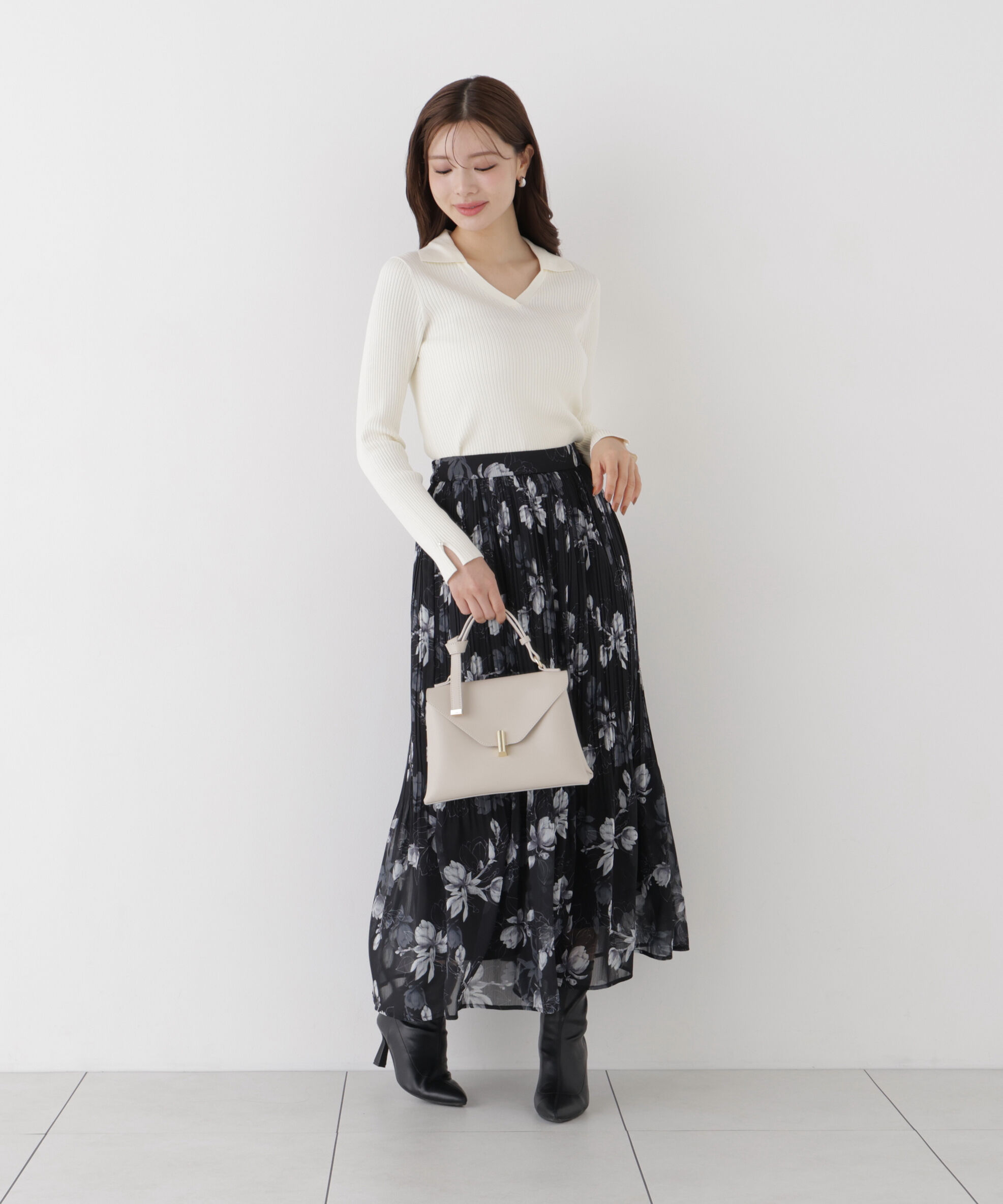 PROPORTION BODY DRESSING「レディースキッパーリブニット 26AW」|ニット・セーター|
