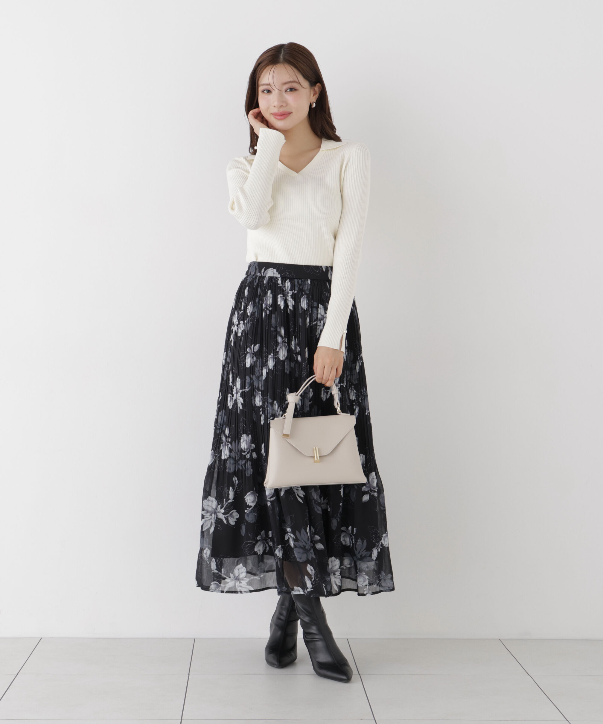 PROPORTION BODY DRESSING「レディースキッパーリブニット 26AW」|ニット・セーター|