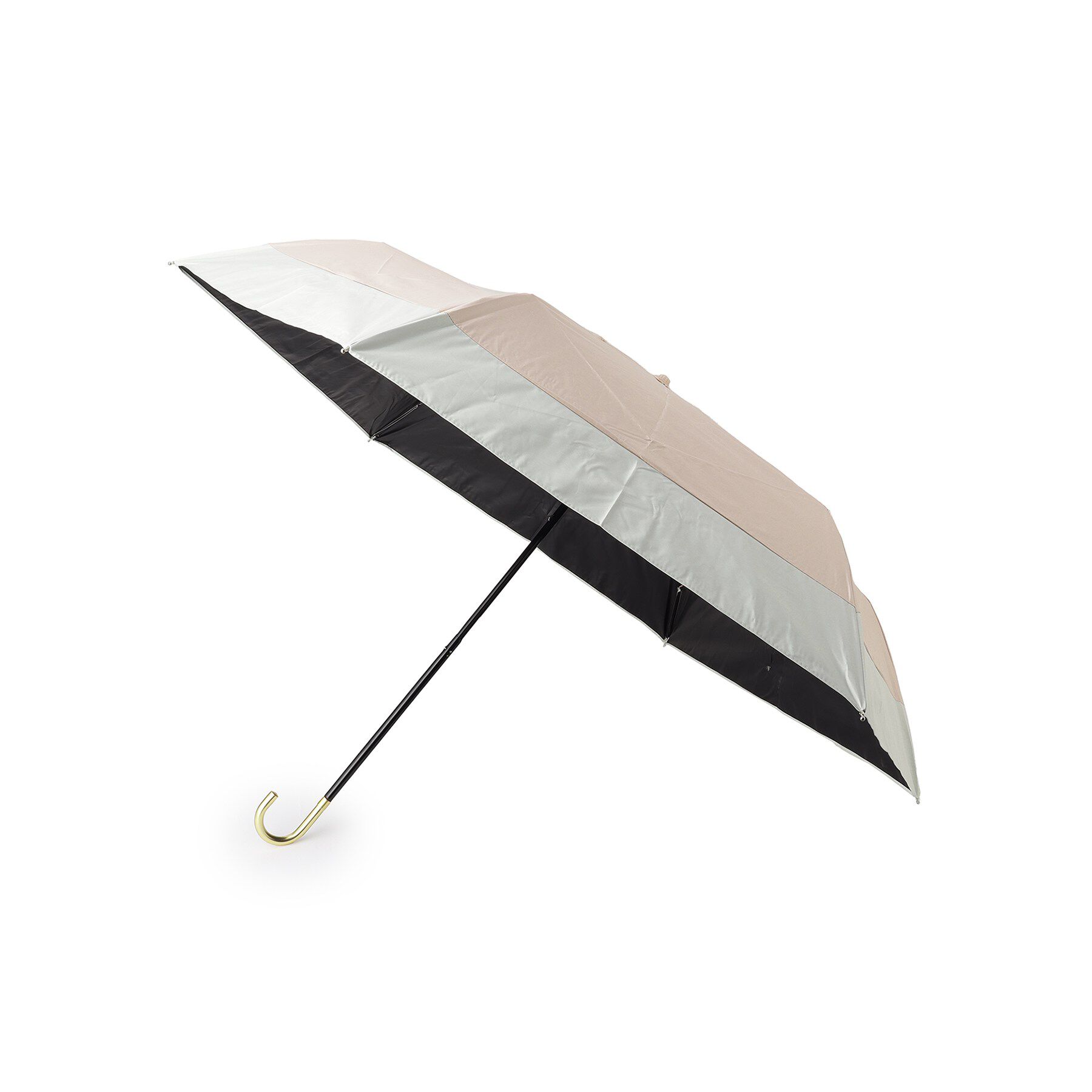 SHOO･LA･RUE「【because】【晴雨兼用】バイカラーが上品　コンパクト折り畳み傘」|傘|ピンク(272)