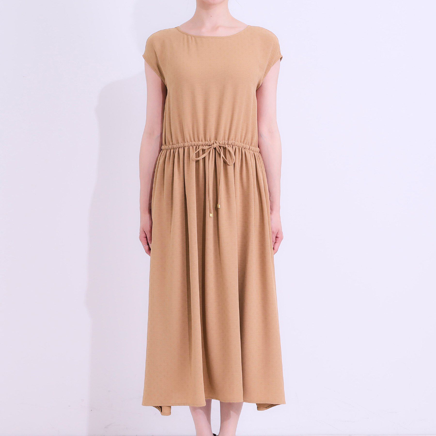 SHOO･LA･RUE「【S-LL】さらりと1枚で決まる ジャカードワンピース」|ワンピース|