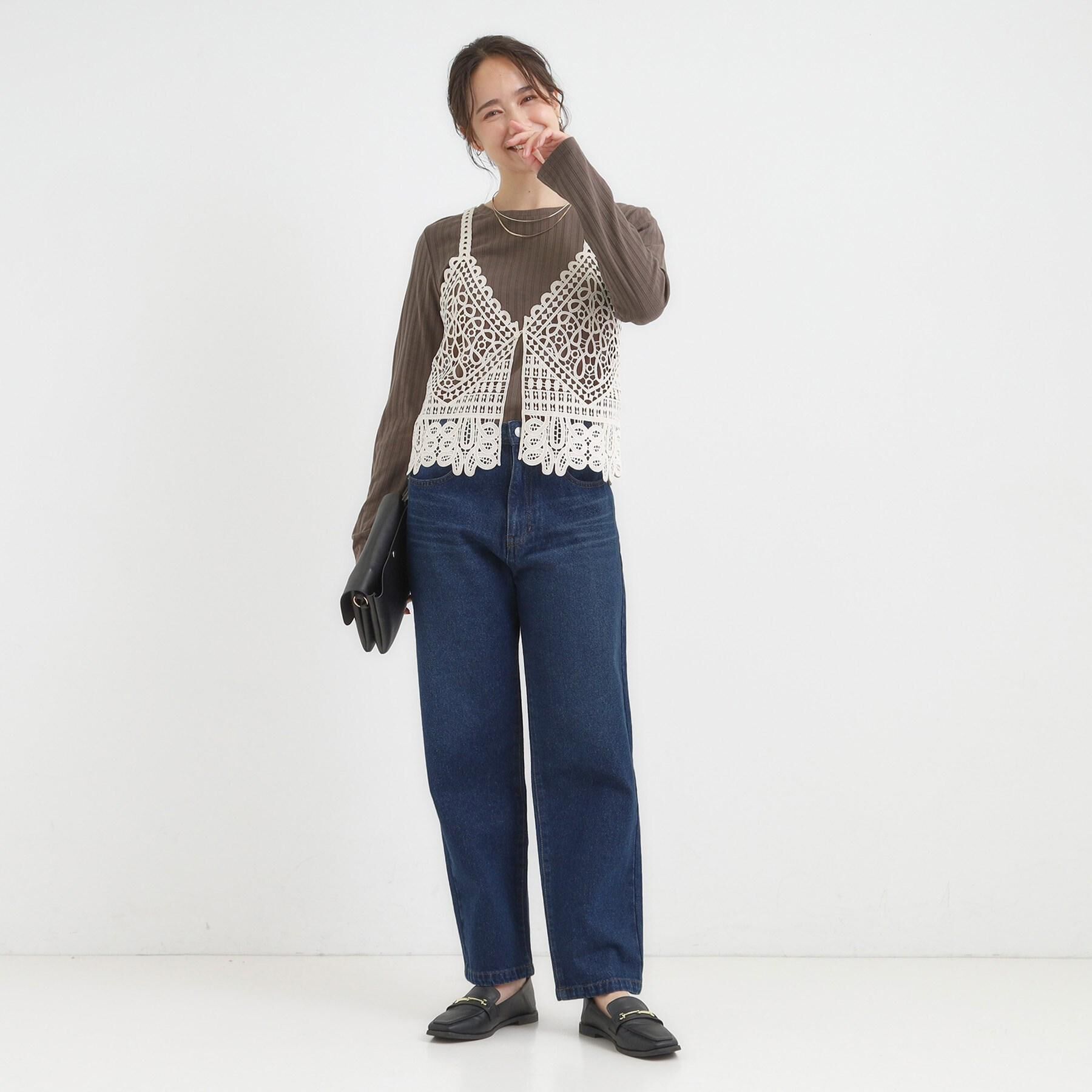 SHOO･LA･RUE「【2点セット/ひんやり】レースビスチェ＋Tシャツ」|その他|