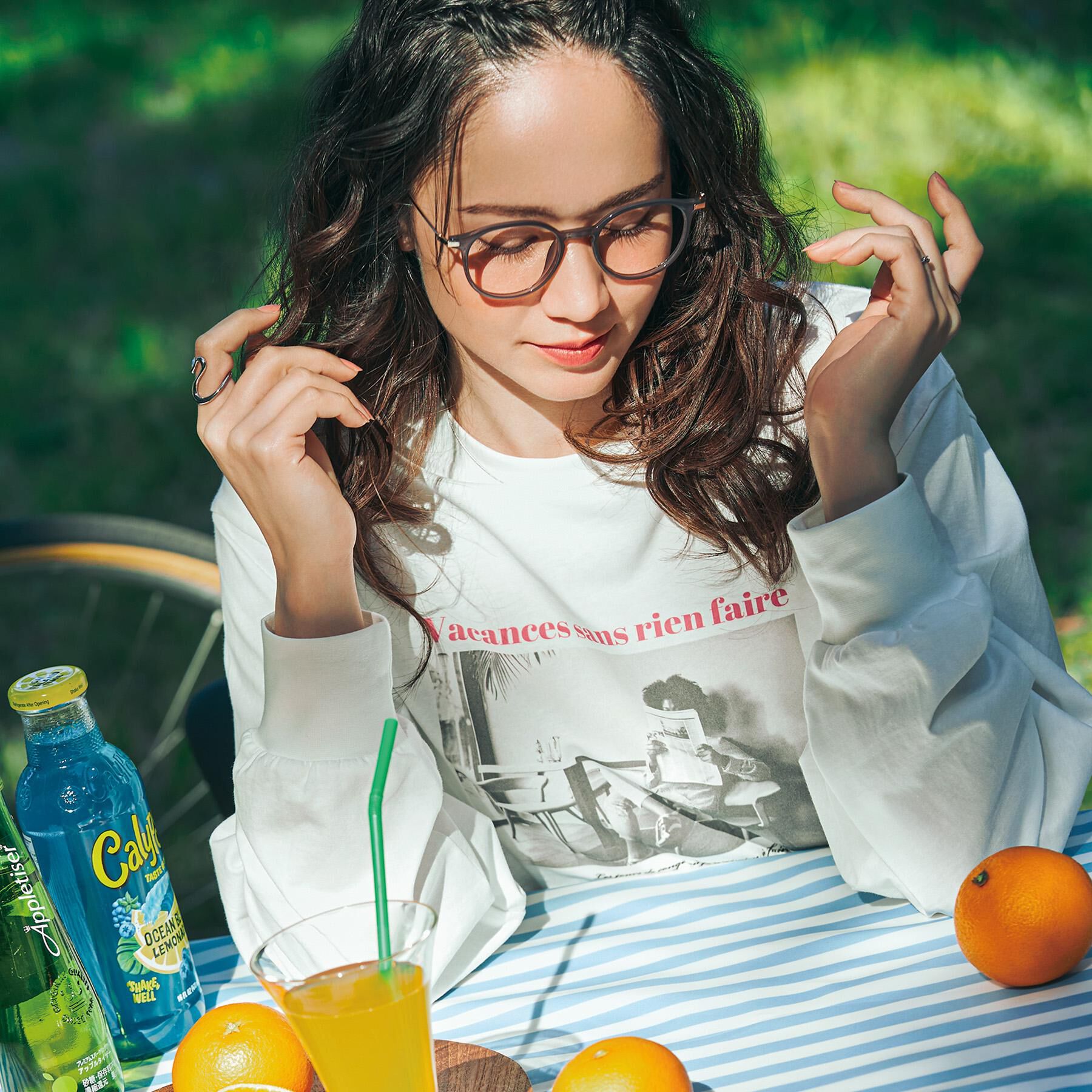 SHOO･LA･RUE「【綿100％/S-LL/プチプラ】選べる3柄 プリントアソートロンT」|Tシャツ・カットソー|