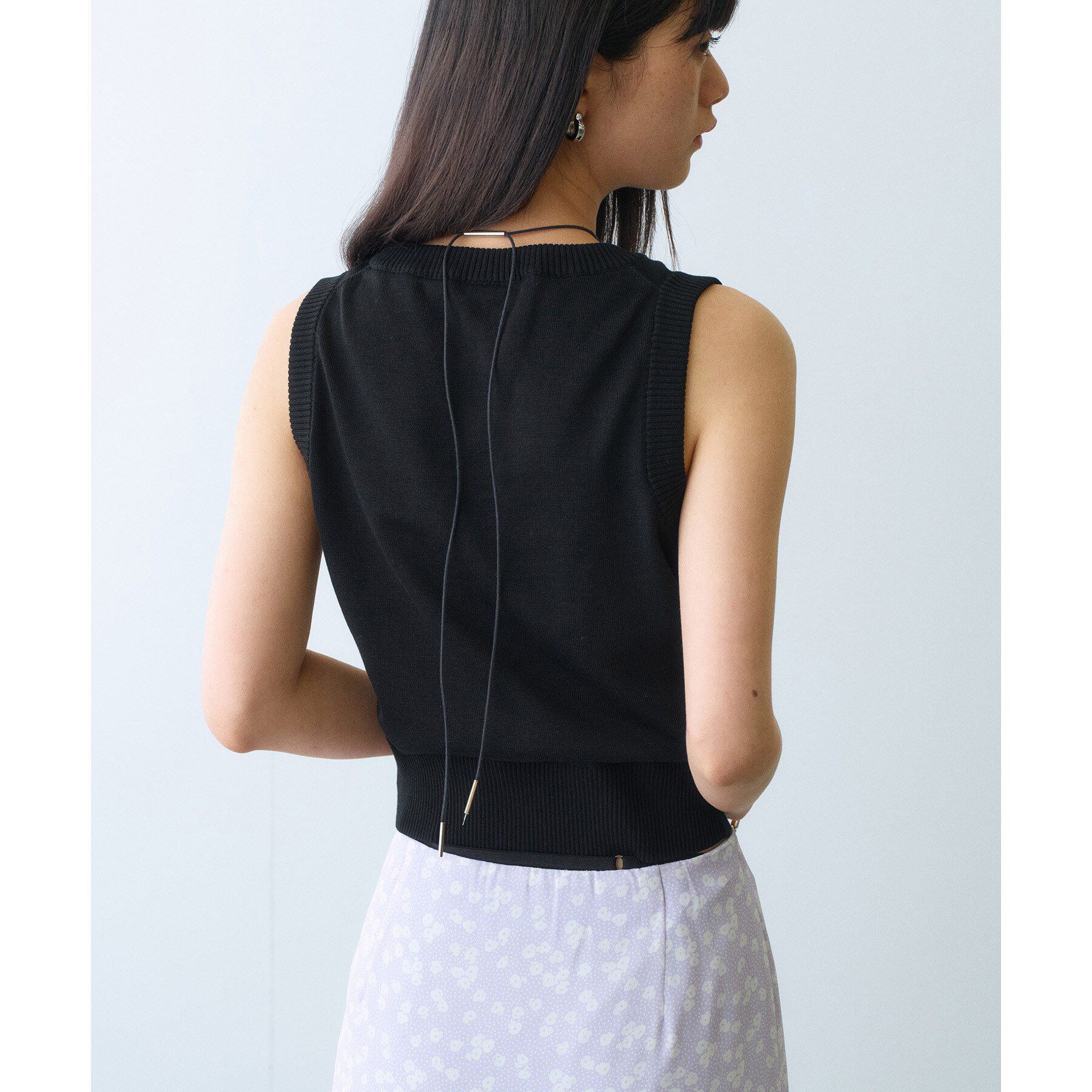 CODE A「design knit tank」|ニット・セーター|