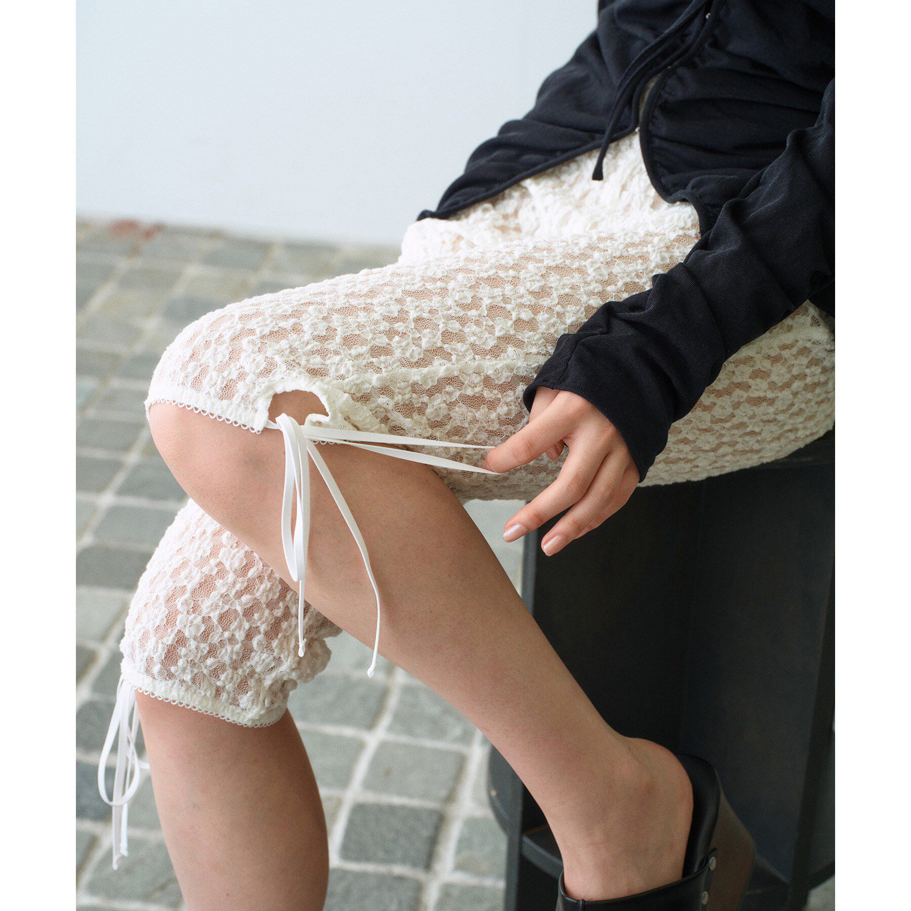 CODE A「lace leggings」|その他|