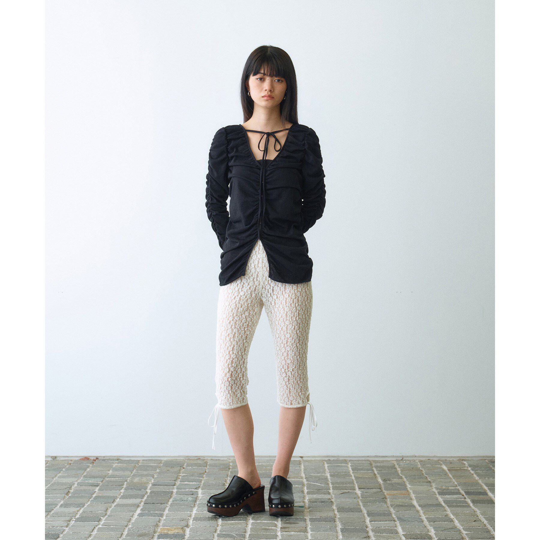 CODE A「lace leggings」|その他|