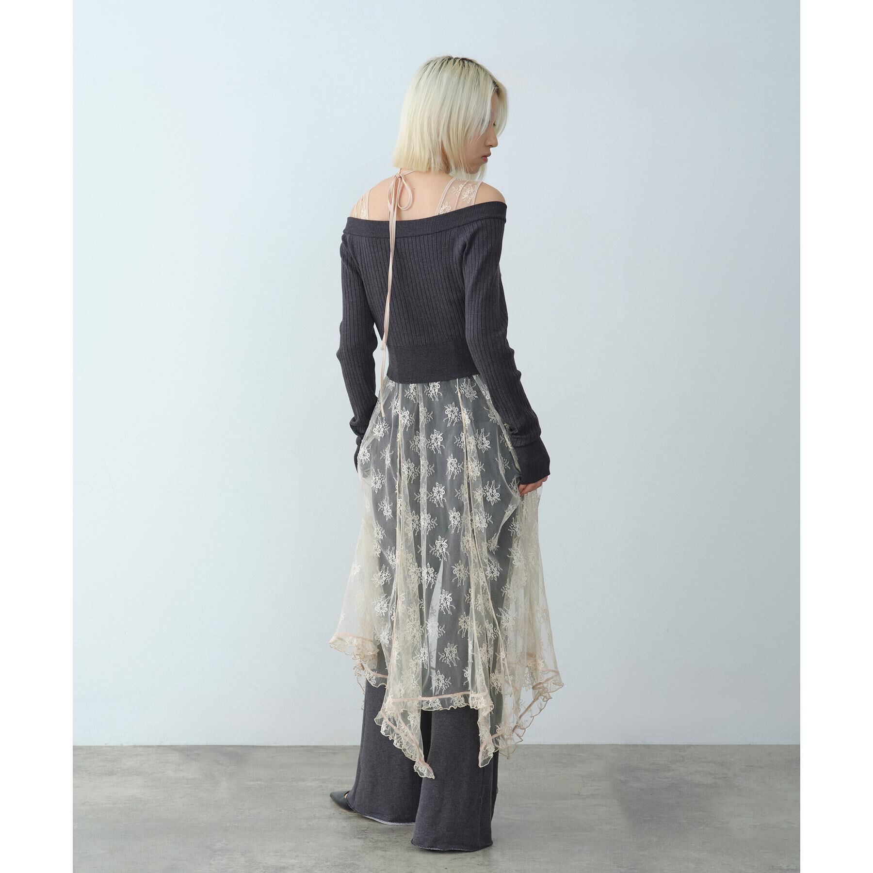 CODE A「sensual lace flow dress」|ワンピース|