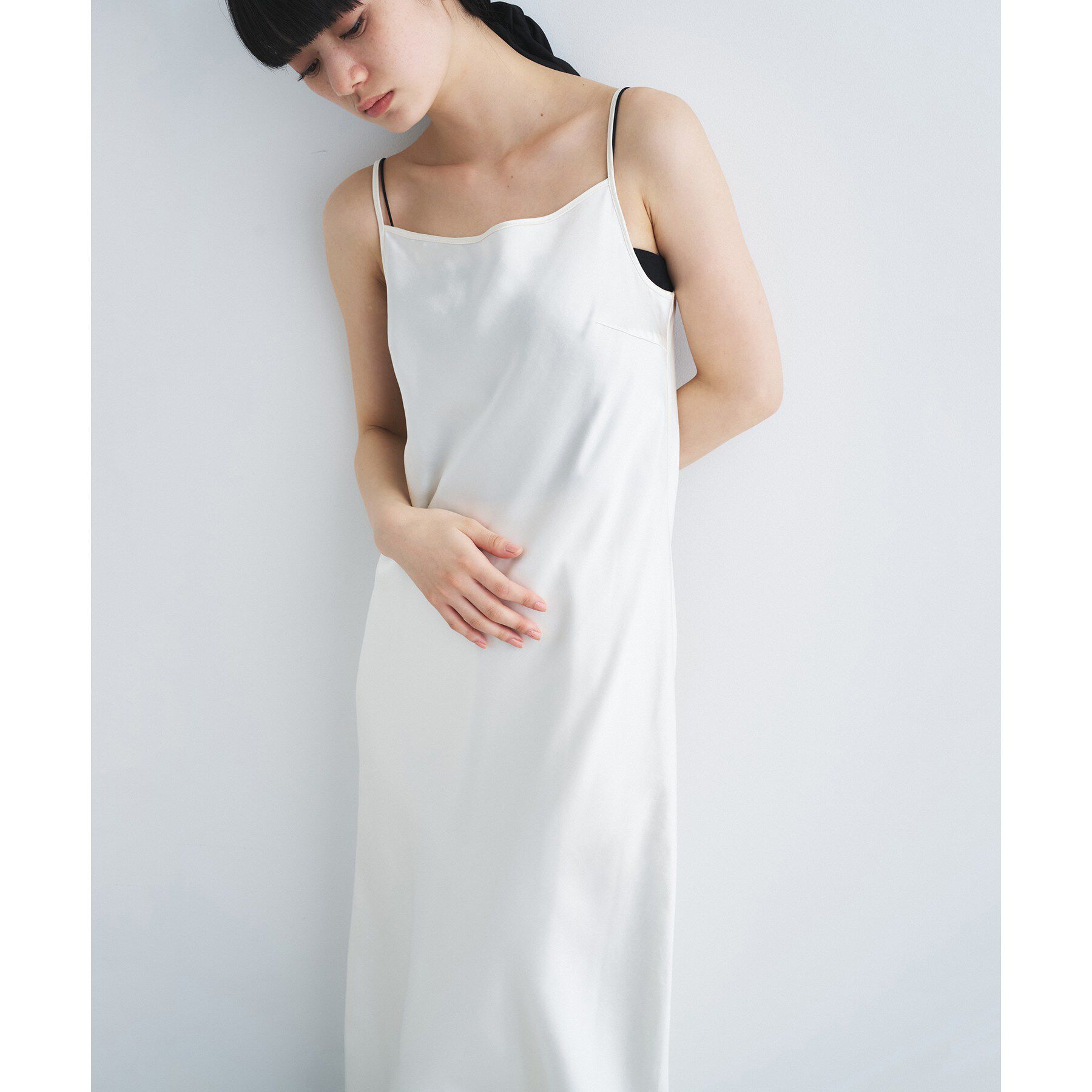 CODE A「satin cami dress」|ワンピース|