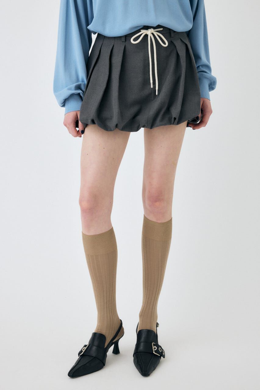MOUSSY「TUCKED BALLOON MINI スカート」|スカート|