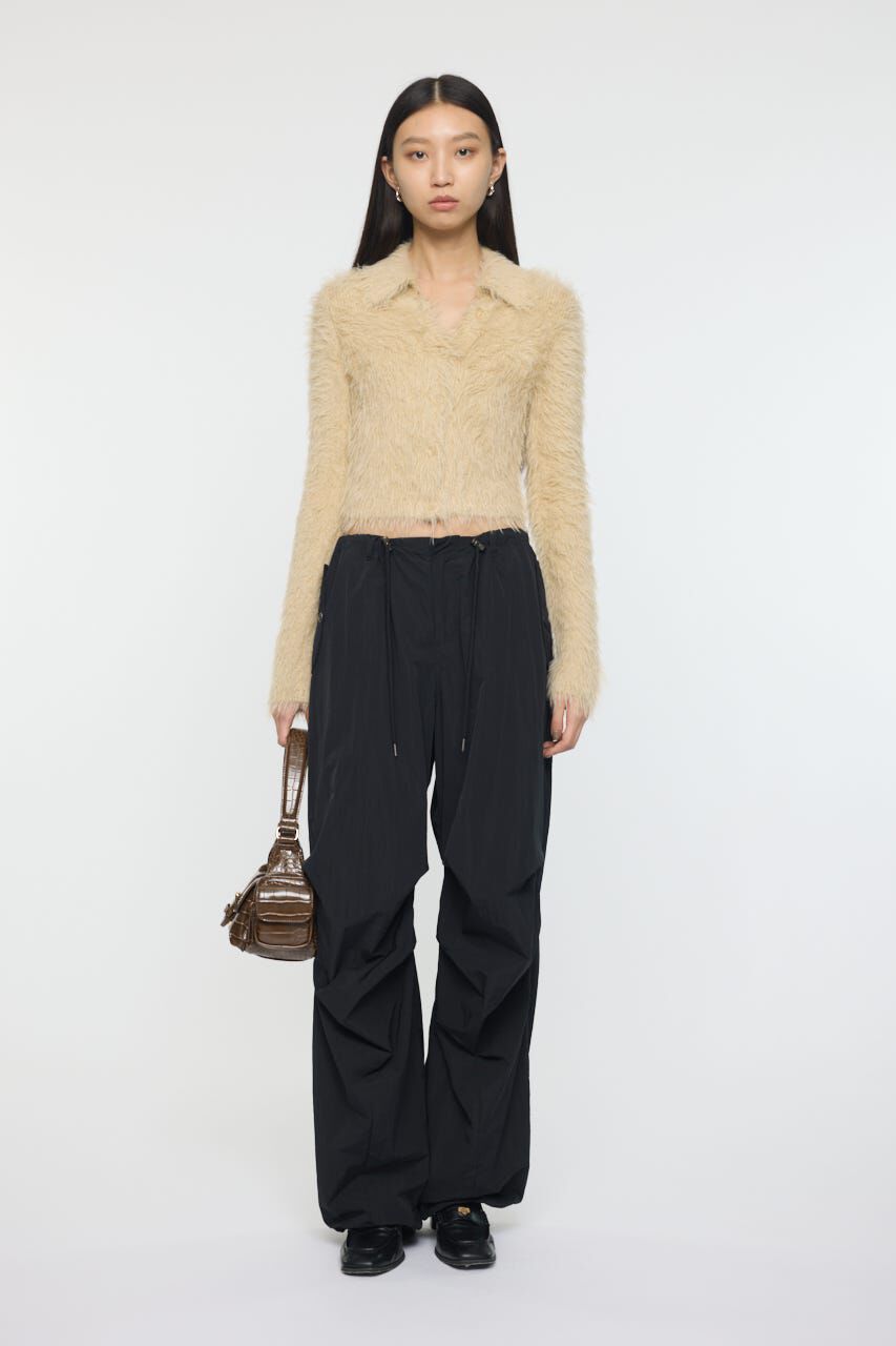 MOUSSY「FEATHER LIKE KNIT シャツ」|ニット・セーター|