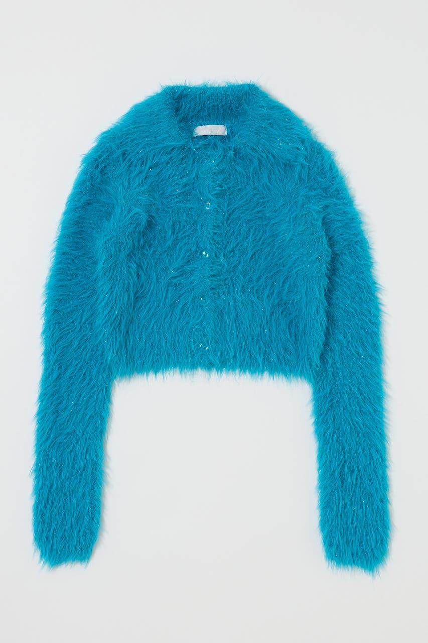 MOUSSY「FEATHER LIKE KNIT シャツ」|ニット・セーター|