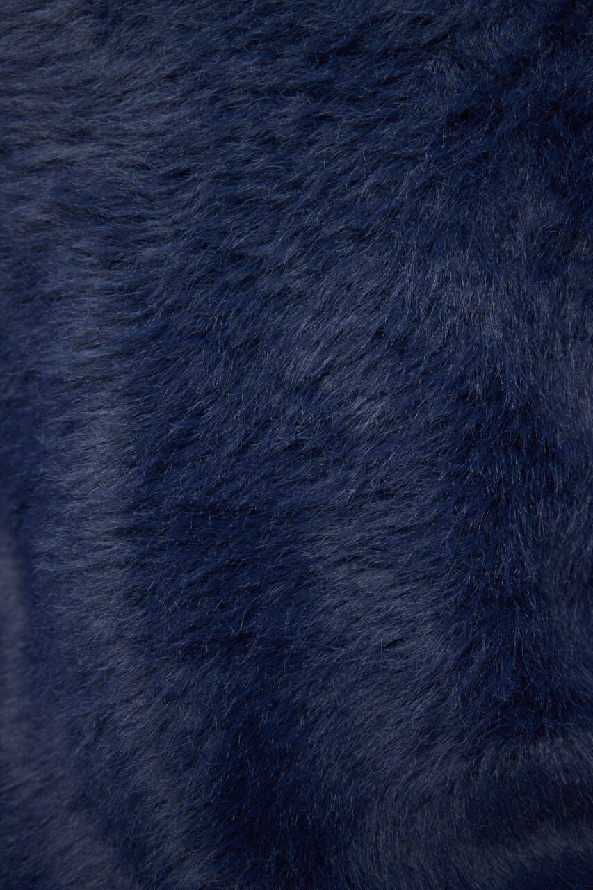 MOUSSY「FAUX FUR KNIT CROP トップス」|ニット・セーター|