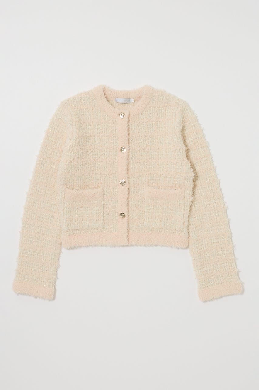 MOUSSY「COMPACT KNIT TWEED ジャケット」|その他|