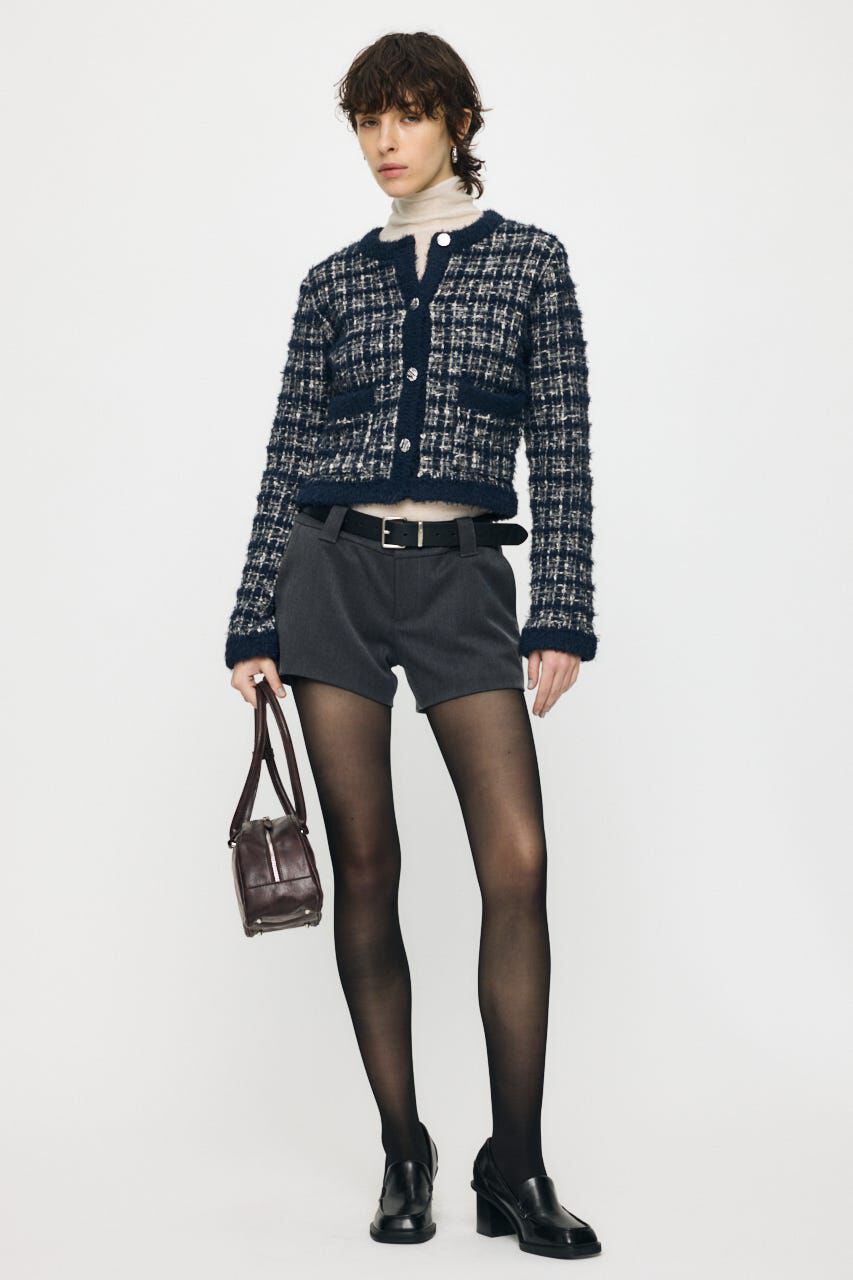 MOUSSY「COMPACT KNIT TWEED ジャケット」|その他|