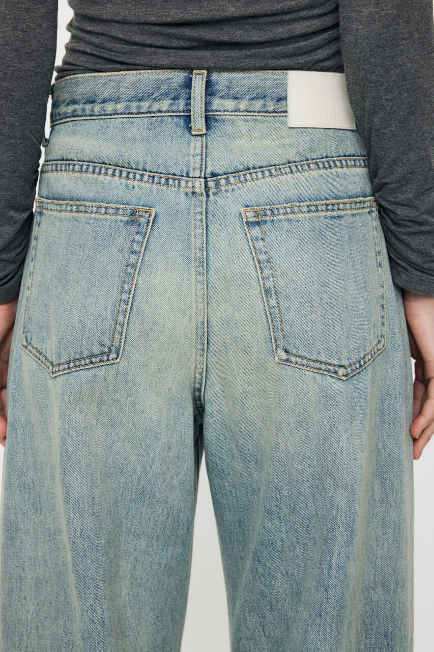 MOUSSY「HORSESHOE バギー」|デニム|