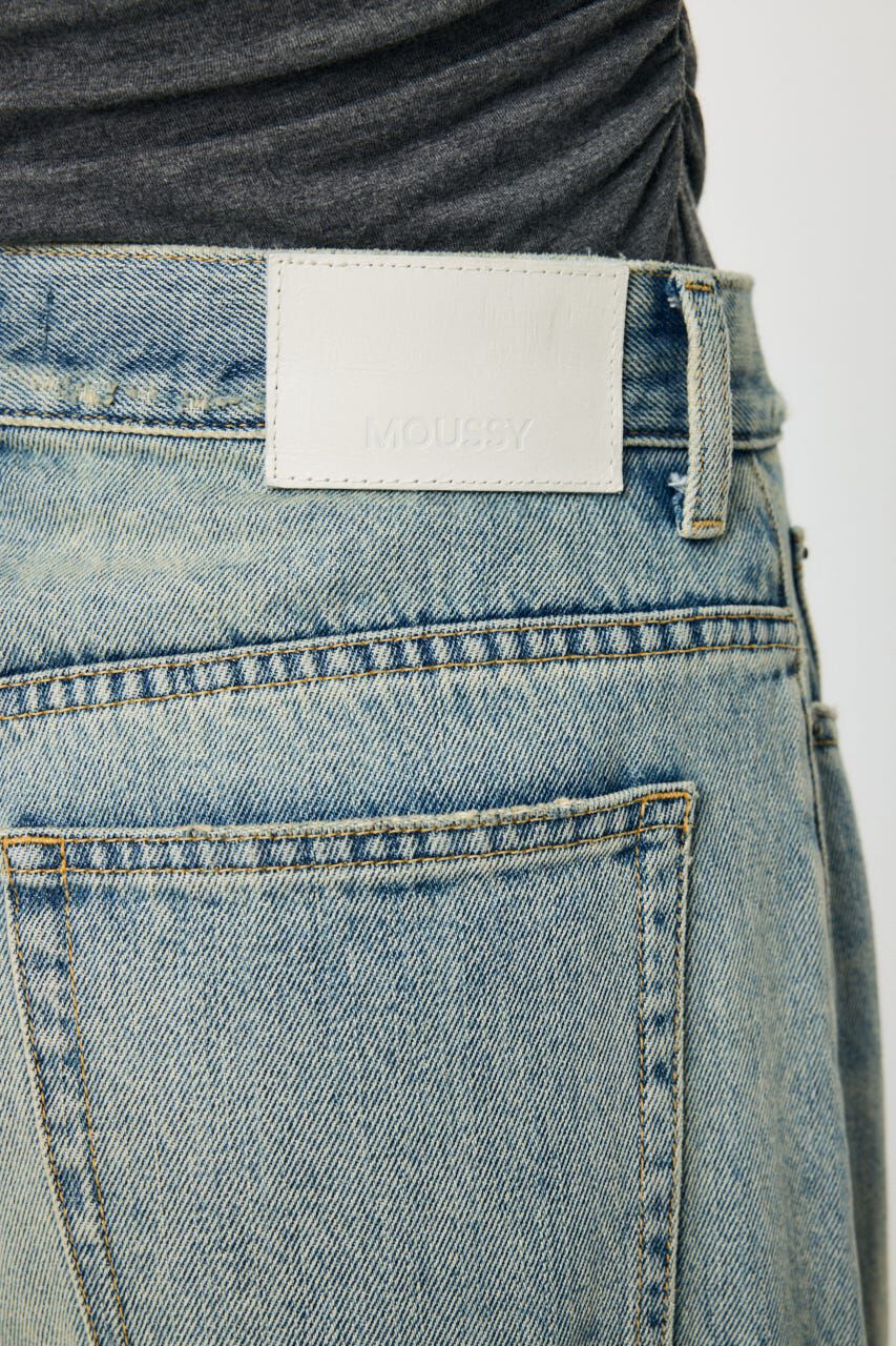 MOUSSY「HORSESHOE バギー」|デニム|