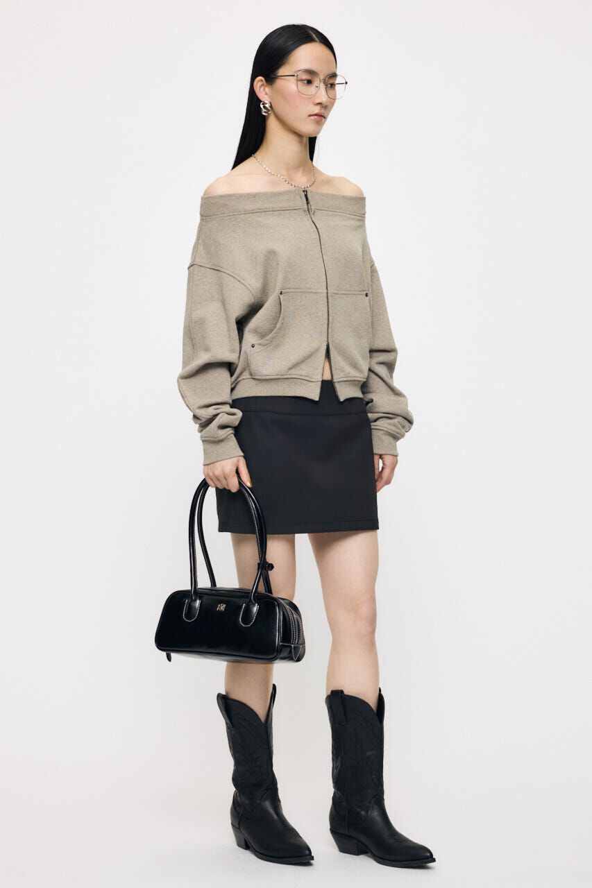 MOUSSY「FAUX SUEDE MINI  スカート」|スカート|