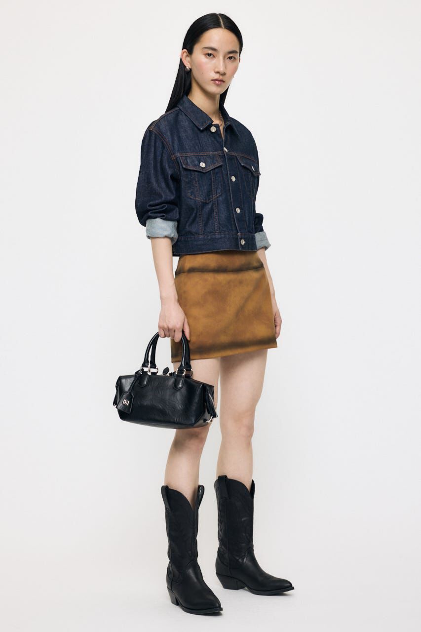 MOUSSY「FAUX SUEDE MINI  スカート」|スカート|