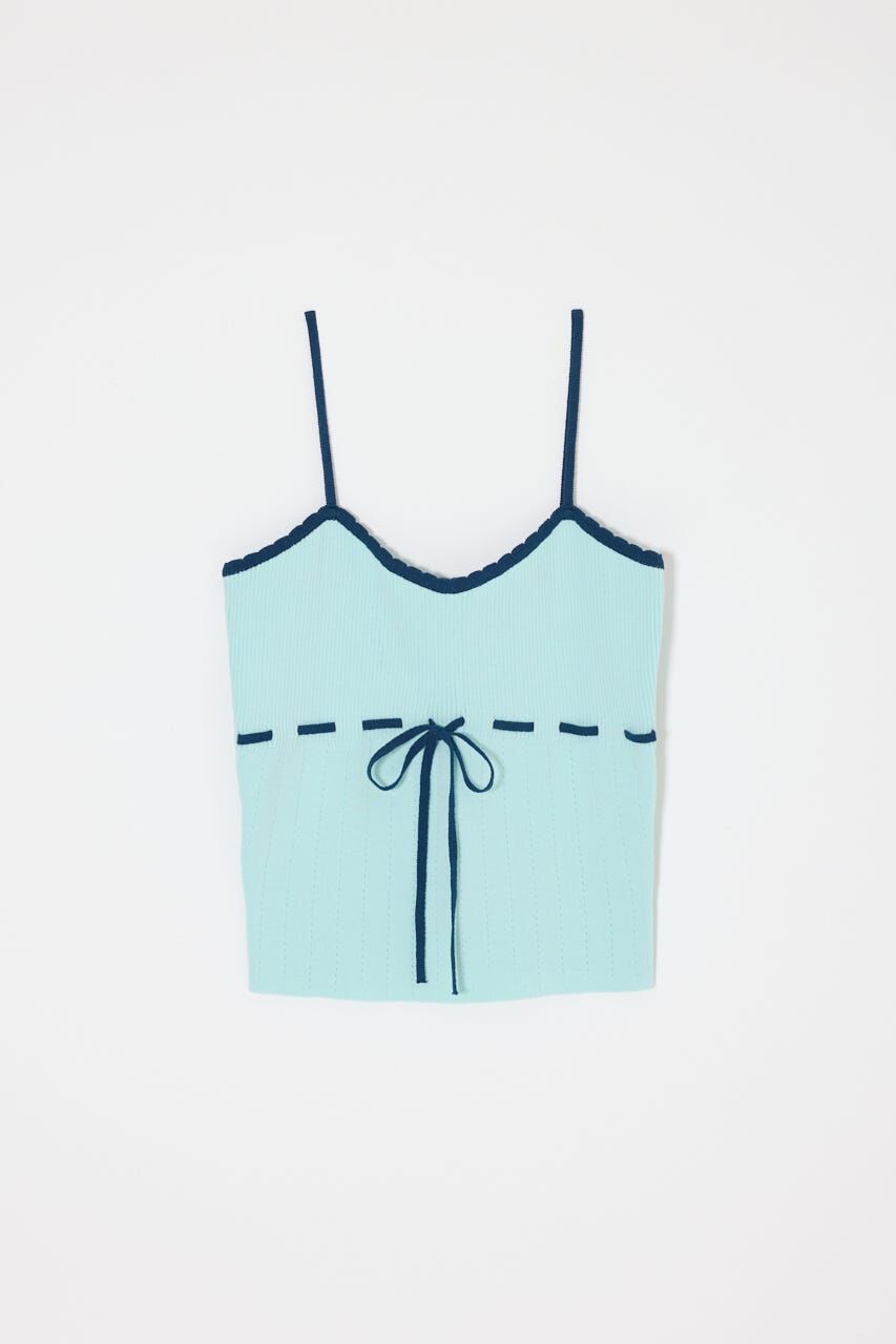 MOUSSY「STITCH DETAIL CD & キャミ」|ニット・セーター|