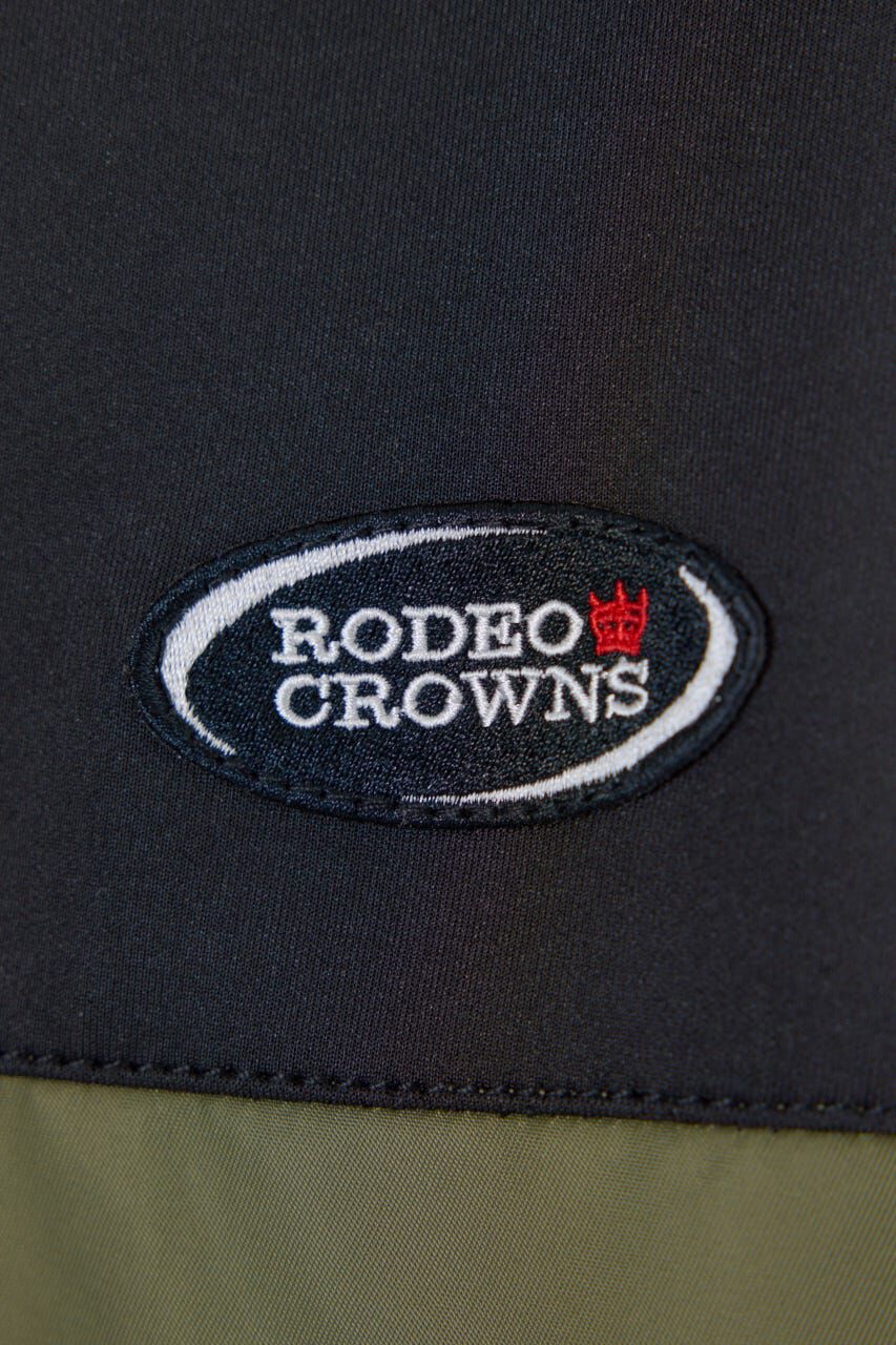 RODEO CROWNS「バイカラーフーデッドブルゾン」|ブルゾン・スタジャン|