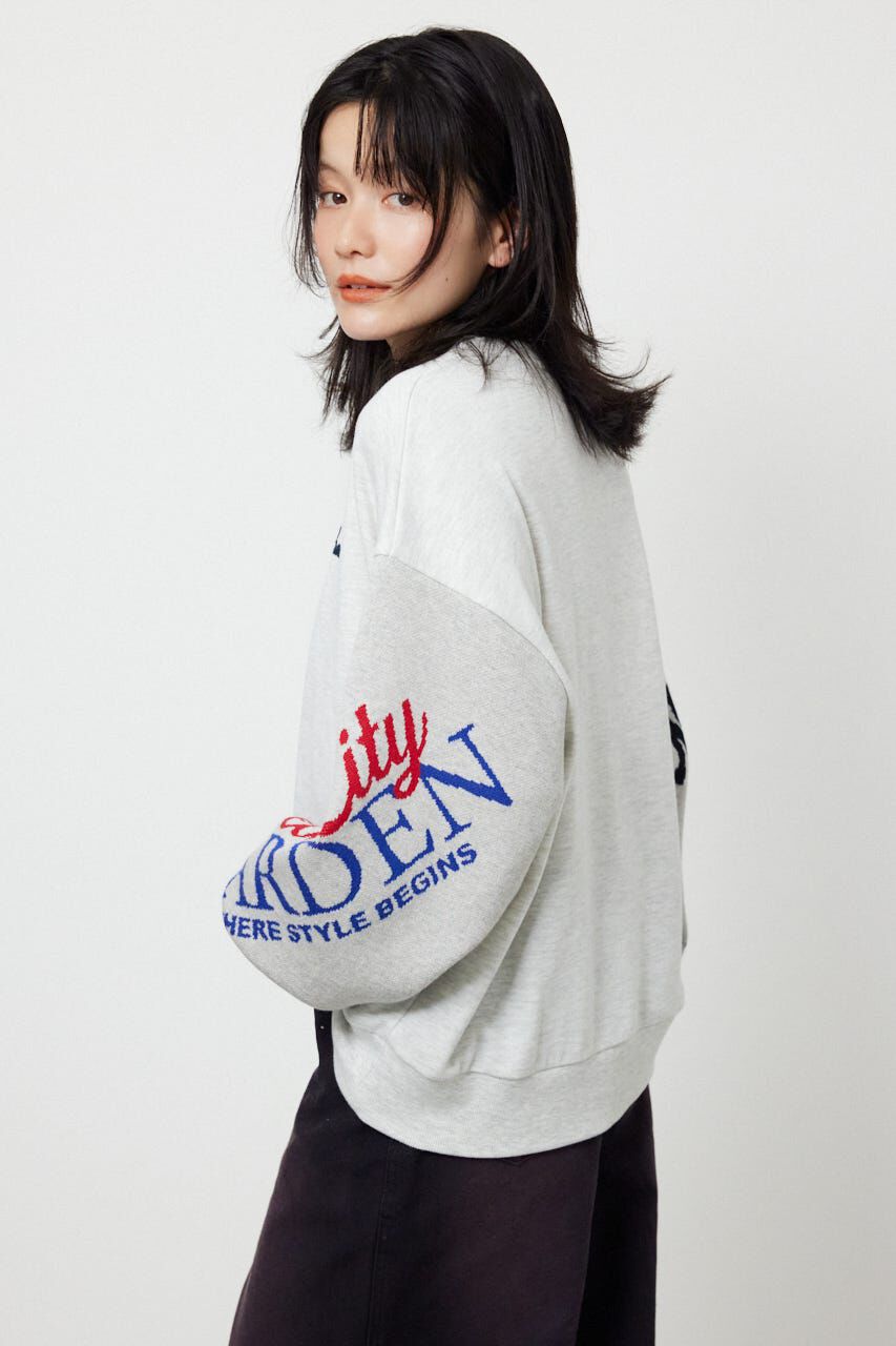 RODEO CROWNS「スリーブニットスウェットトップス」|Tシャツ・カットソー|