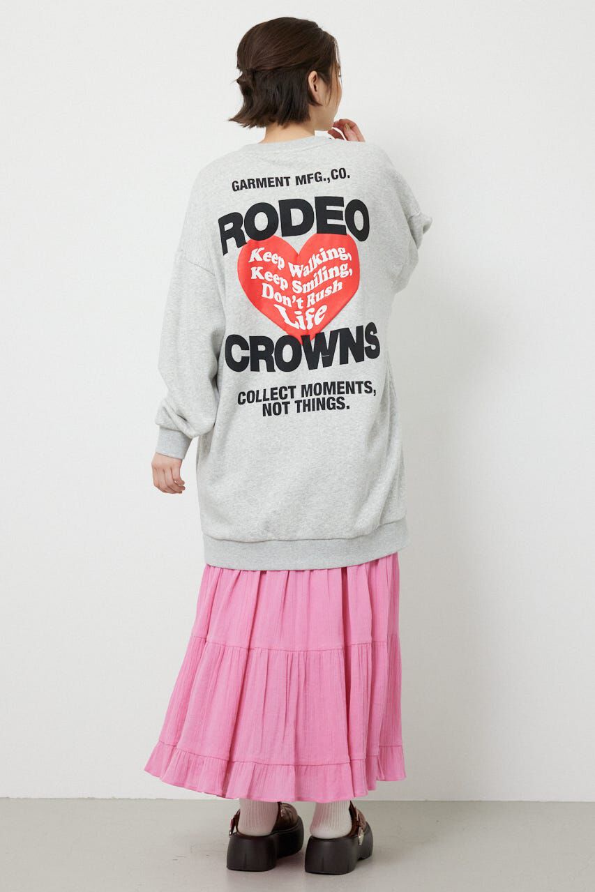 RODEO CROWNS「バックハートロゴワンピース」|ワンピース|