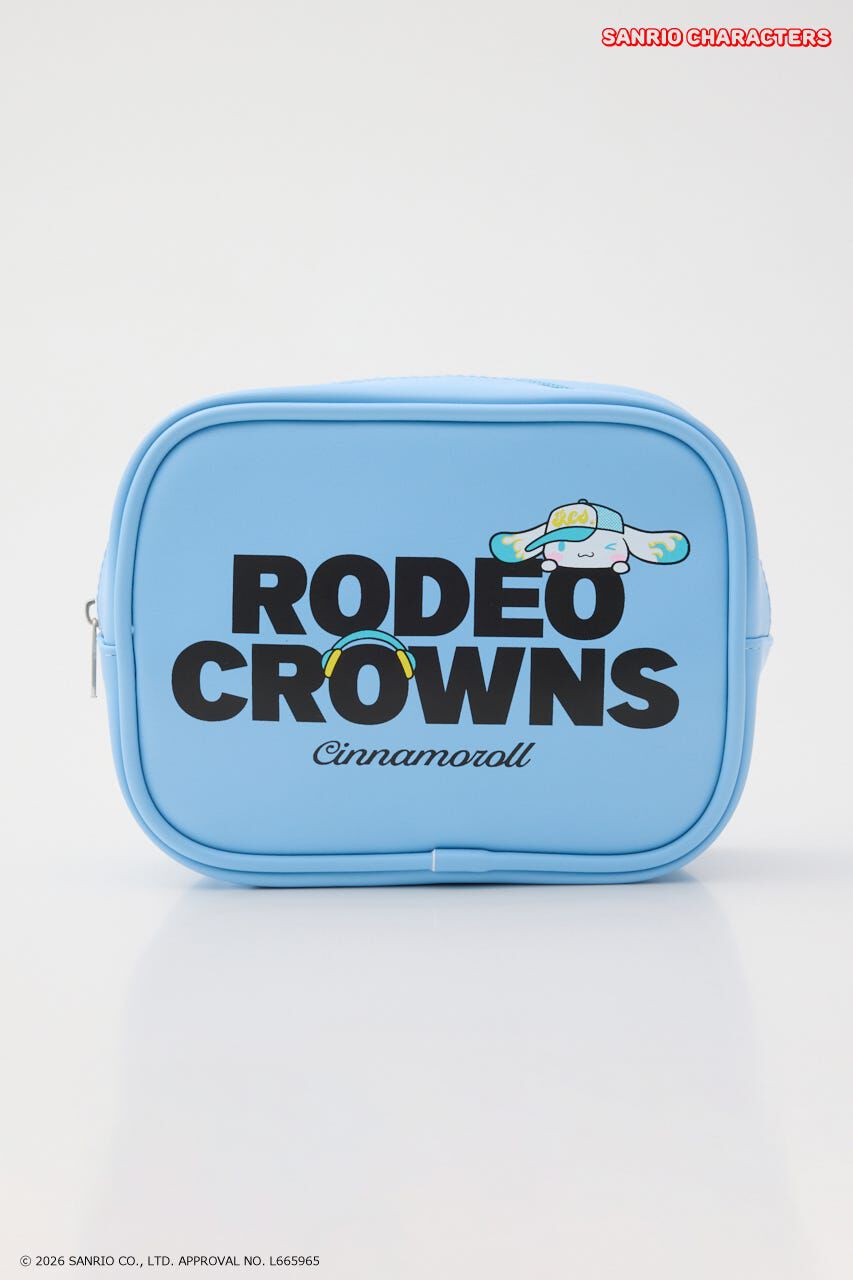 RODEO CROWNS「(サンリオキャラクターズ)ボックスポーチ」|ポーチ|L/SAX1