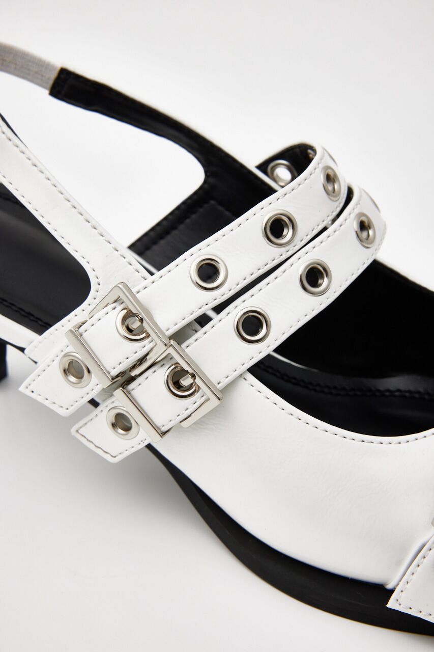SLY「POINTED TOE BELTED サンダル」|サンダル|