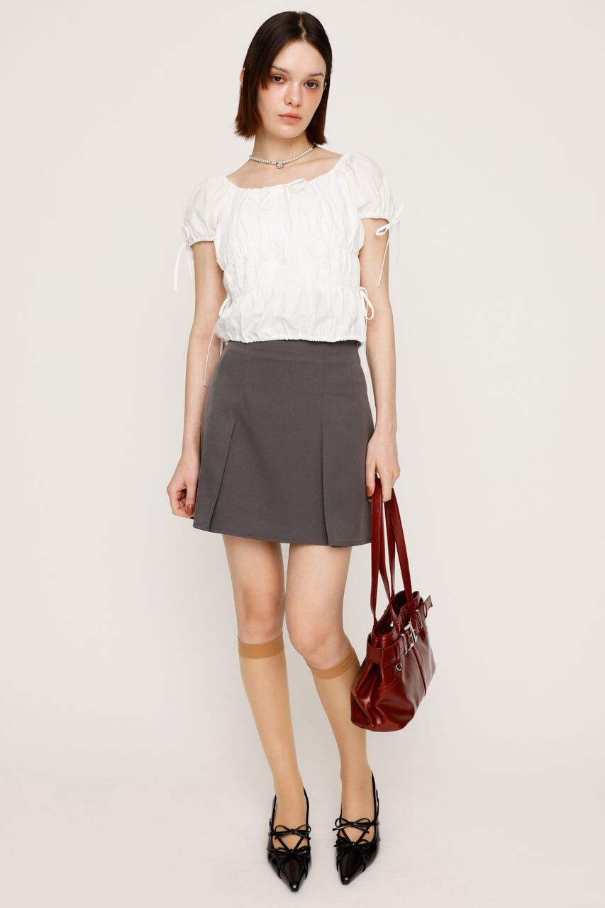 SLY「H／W SIMPLY スコート」|スカート|